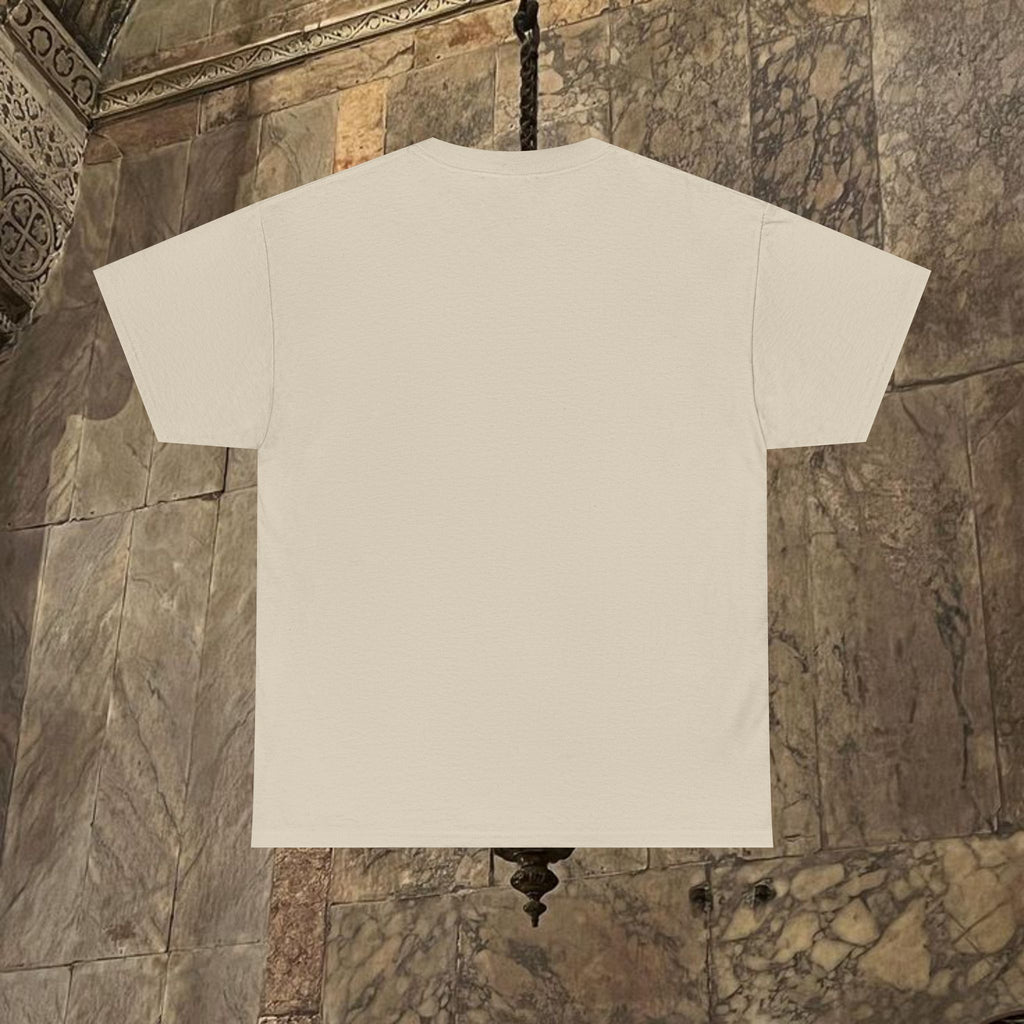 Byzantine Manuscript Art T-Shirt - Sacred Mother Child Icon