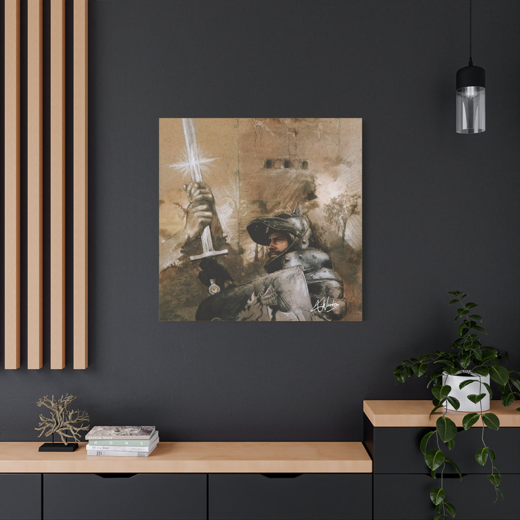 The King's Destiny Medieval Fantasy Canvas