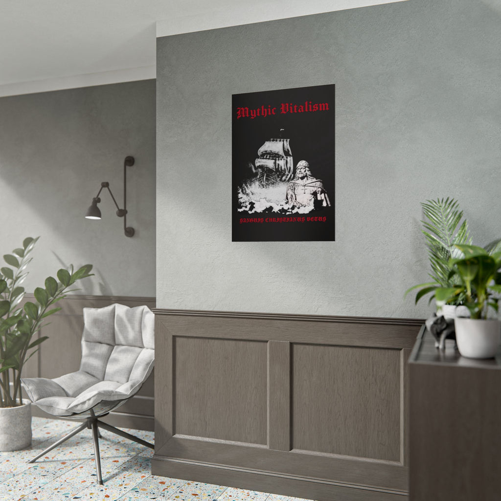 Mythical Vitalism, Sanguis Christianus Vetus Adventure and Exploration Inspired Rolled Posters
