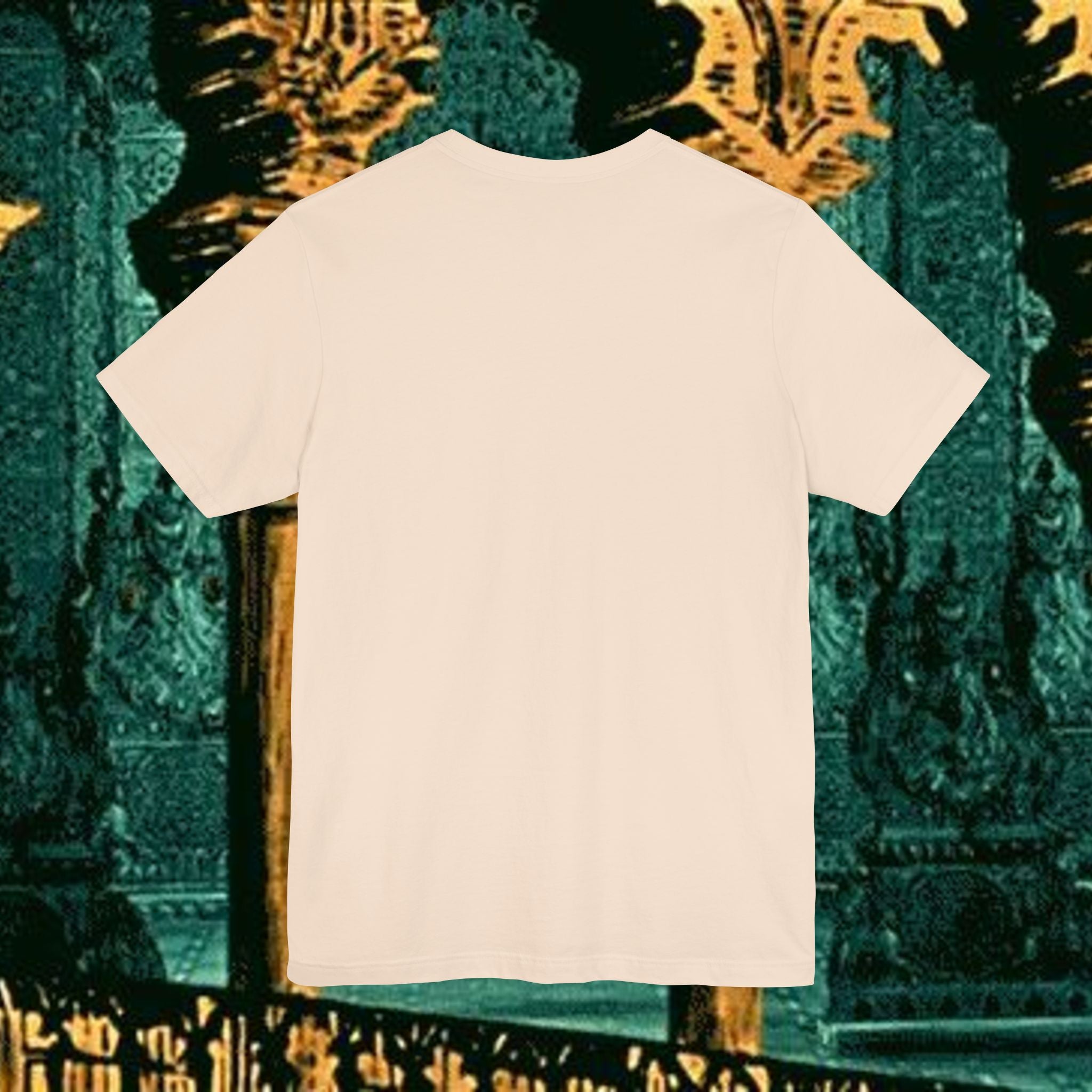 Mythic Vitalism, Sanguis Christianus Vetus Exploration and Adventure Inspired Graphic T Shirt Front Version