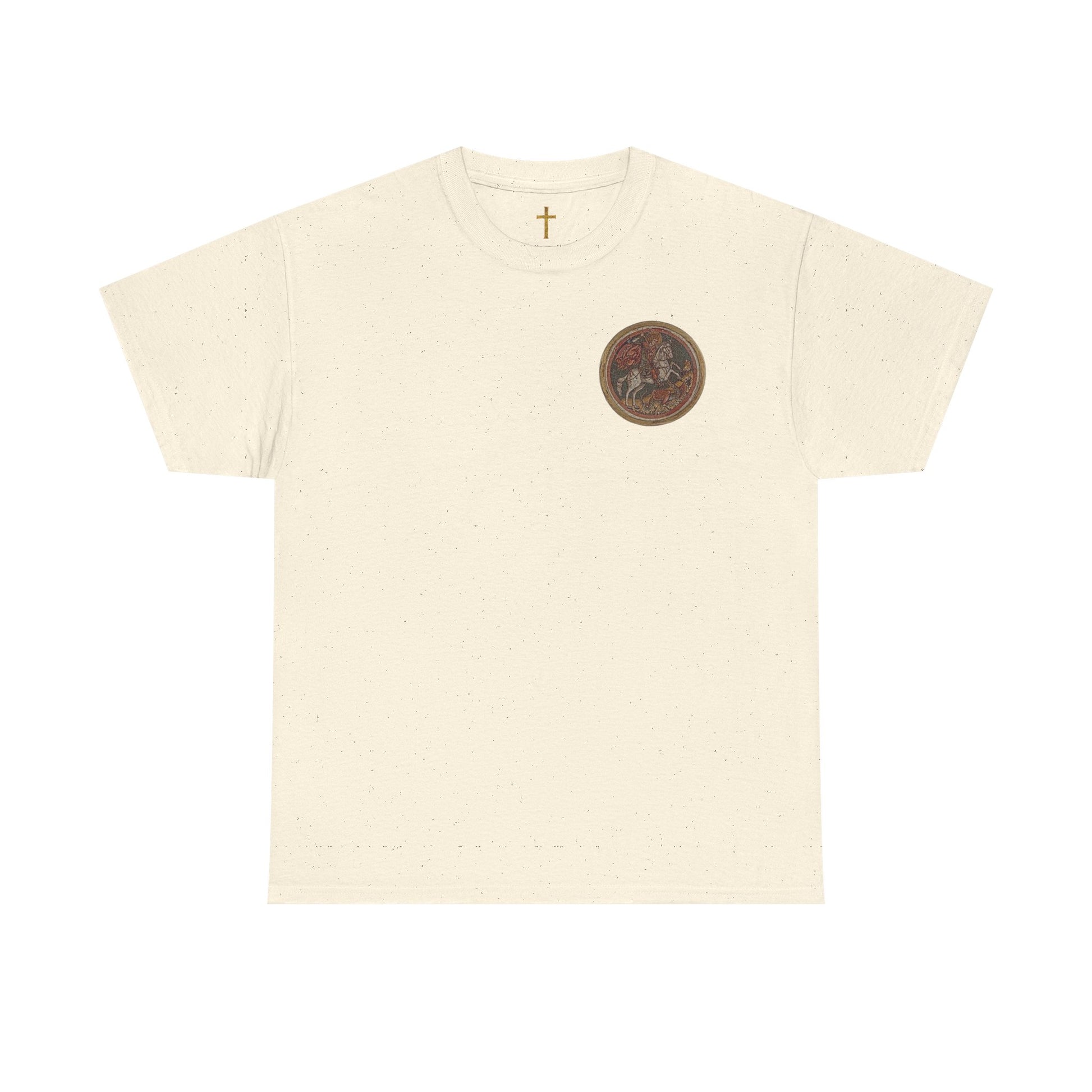 George the Dragon Slayer Graphic T-Shirt, Heavy Cotton Tee.