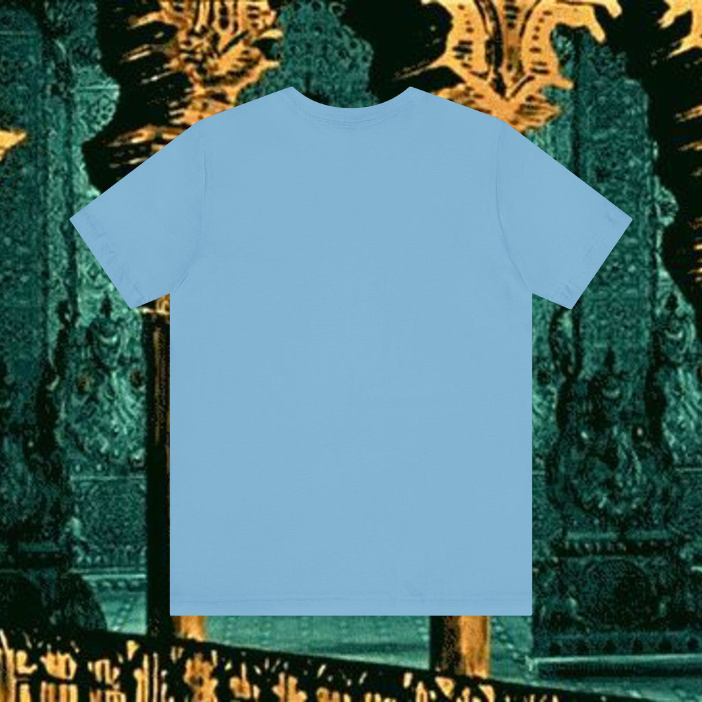 Mythic Vitalism, Sanguis Christianus Vetus Exploration and Adventure Inspired Graphic T Shirt Front Version