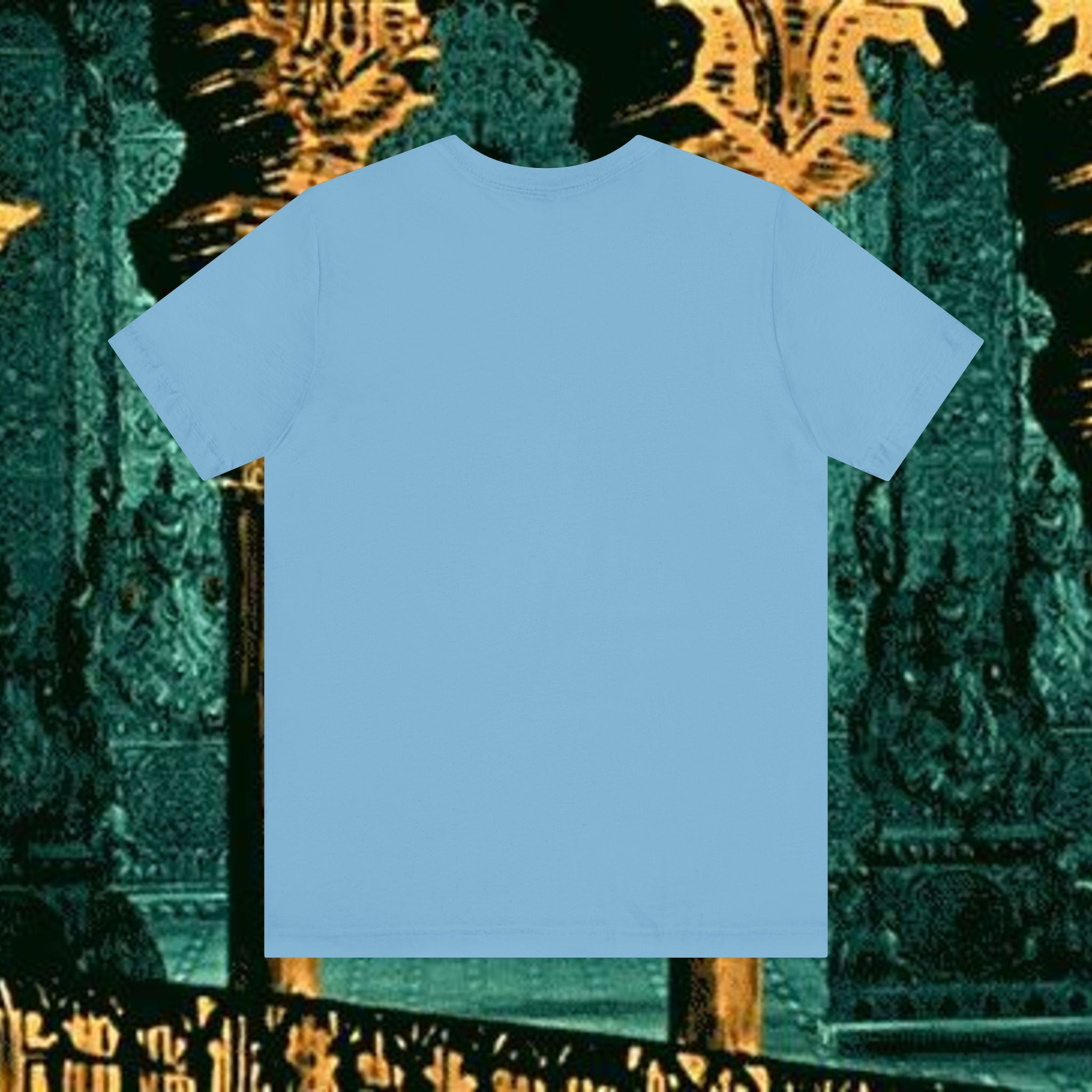 Mythic Vitalism, Sanguis Christianus Vetus Exploration and Adventure Inspired Graphic T Shirt Front Version