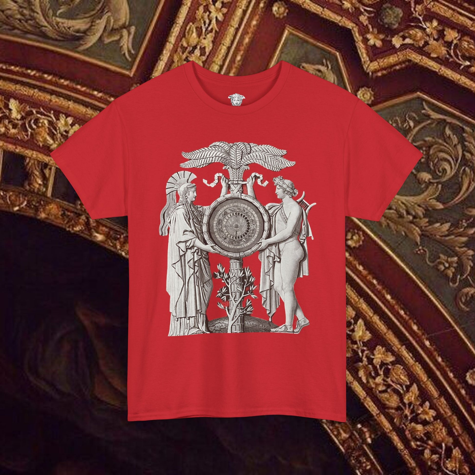 Astrological Vision T-Shirt - Esoteric Mystical Graphic Tee Front Version