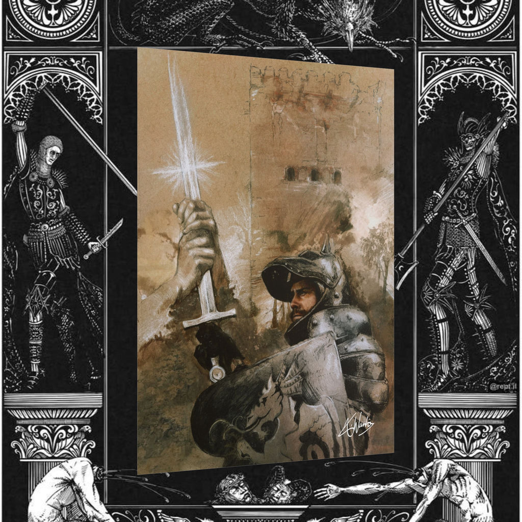 The King's Destiny Medieval Fantasy Print