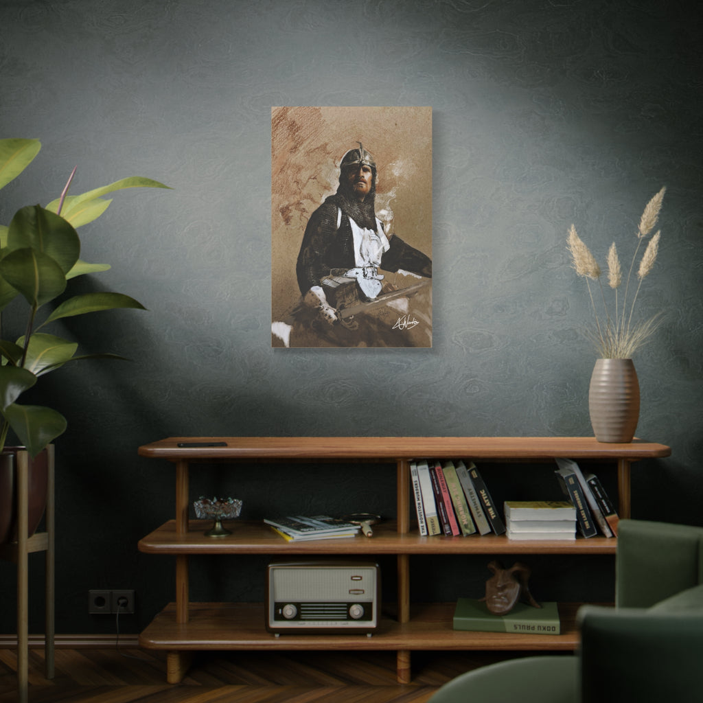The Knight's Rest Medieval Fantasy Canvas