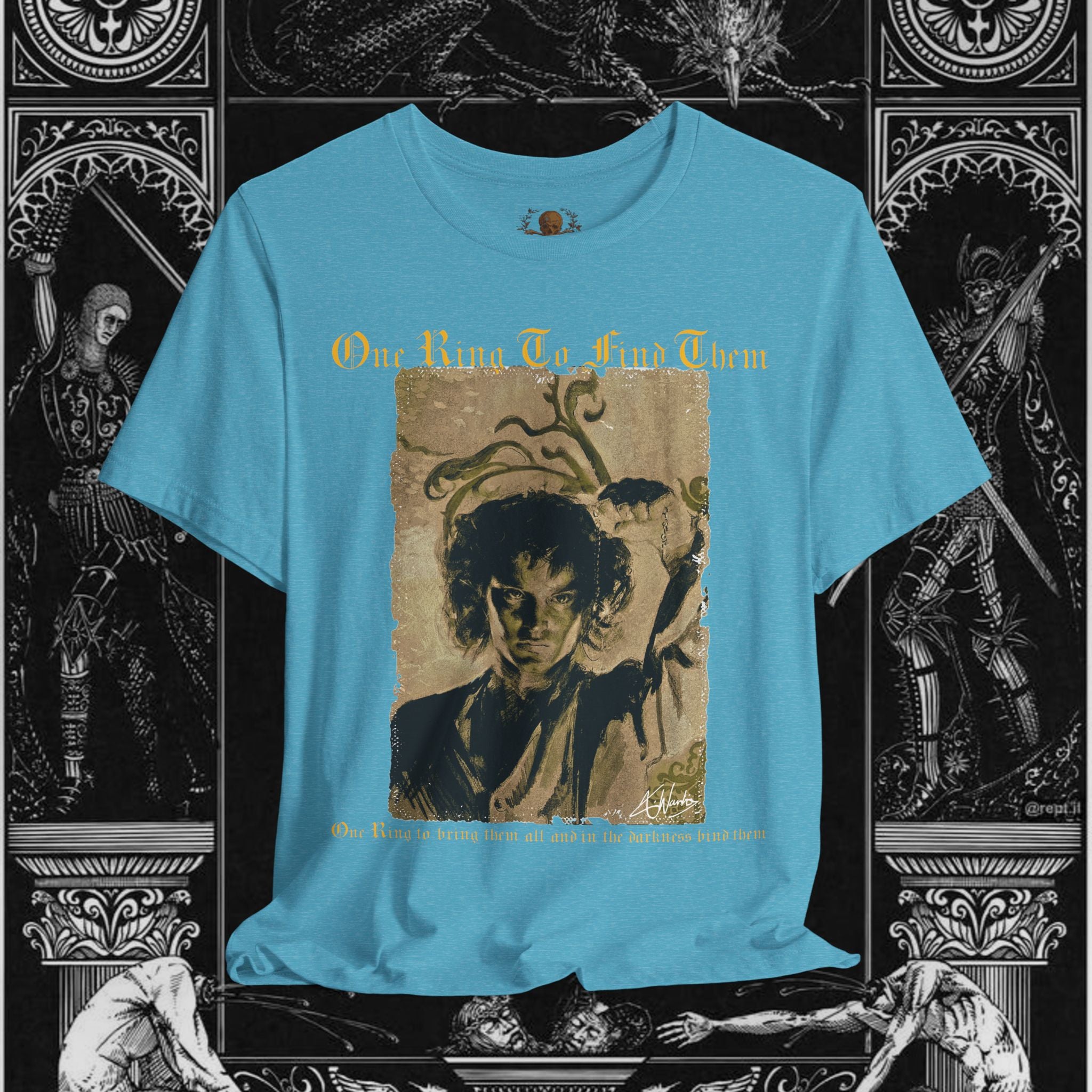 The Last Temptation Medieval Fantasy Graphic Shirt