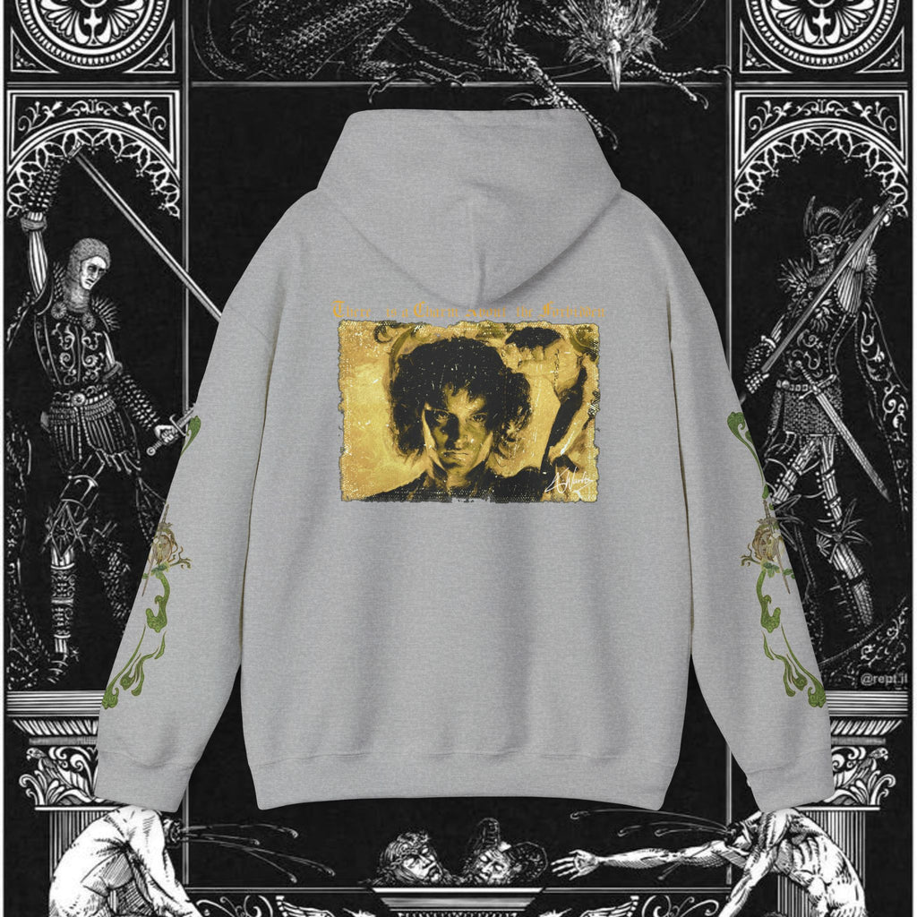 The Last Temptation Medieval Fantasy Graphic Hoodie