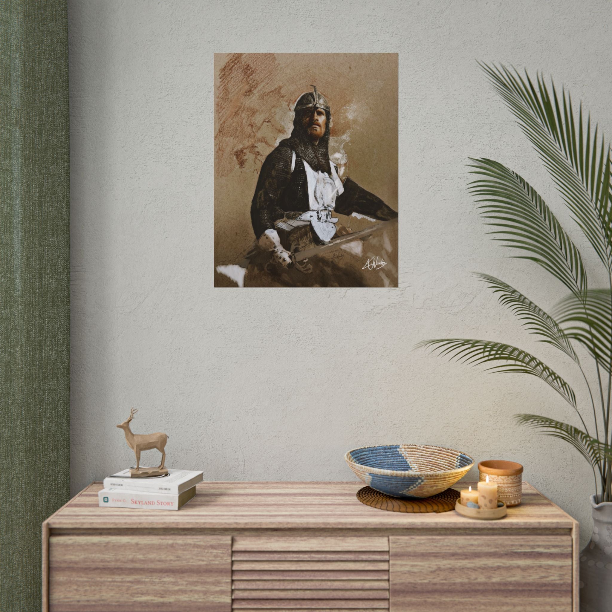 The Knight's Rest Medieval Fantasy Print