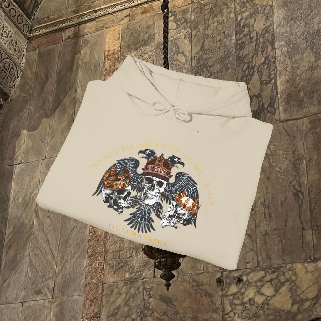 The Kings Fate Byzantine Inspired Graphic Hoodie Front Version