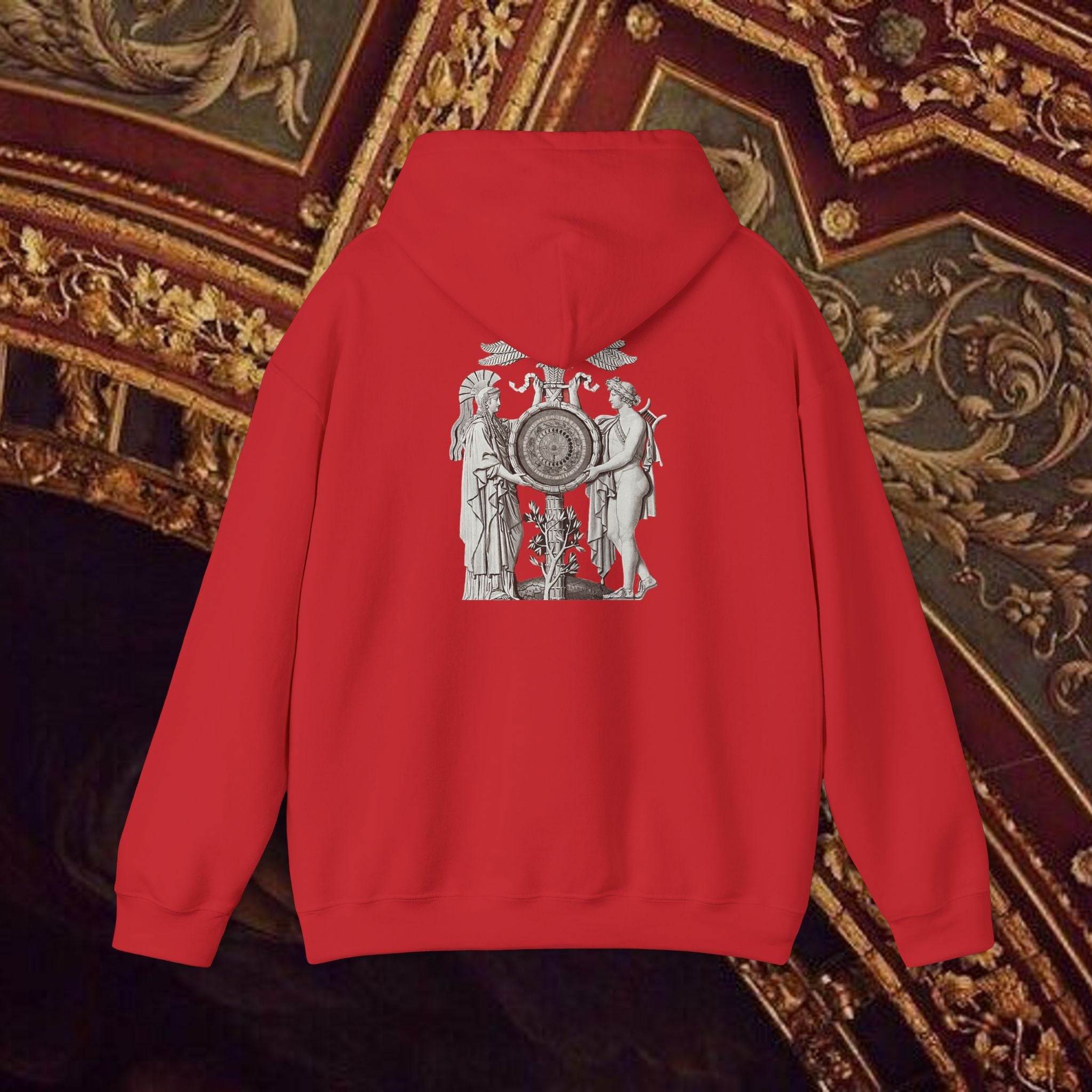 Astrological Vision Hoodie - Esoteric Mystical Graphic Hoodie - Back Version