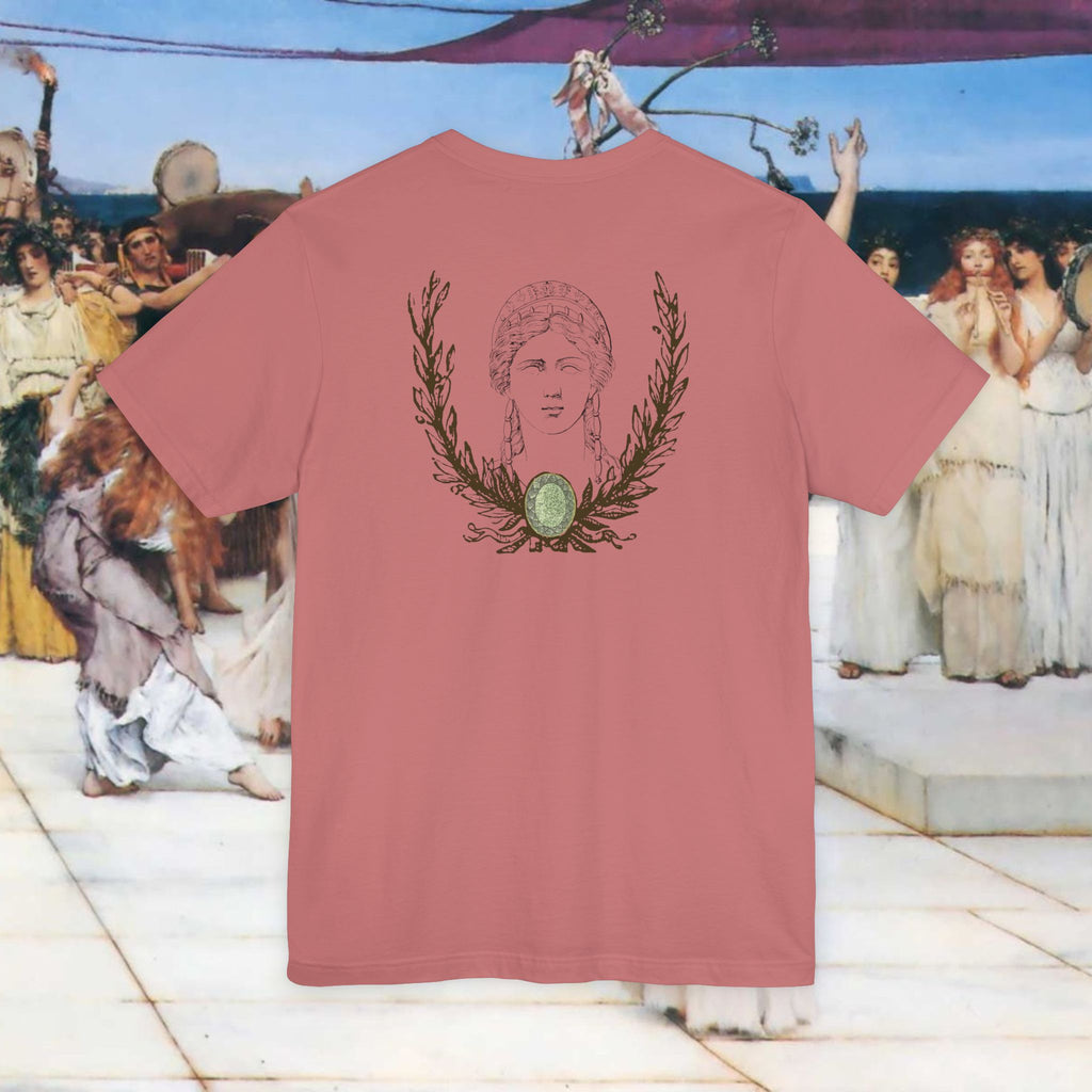 Hera's Wondering Greek Goddess Ornate Diadem T-Shirt
