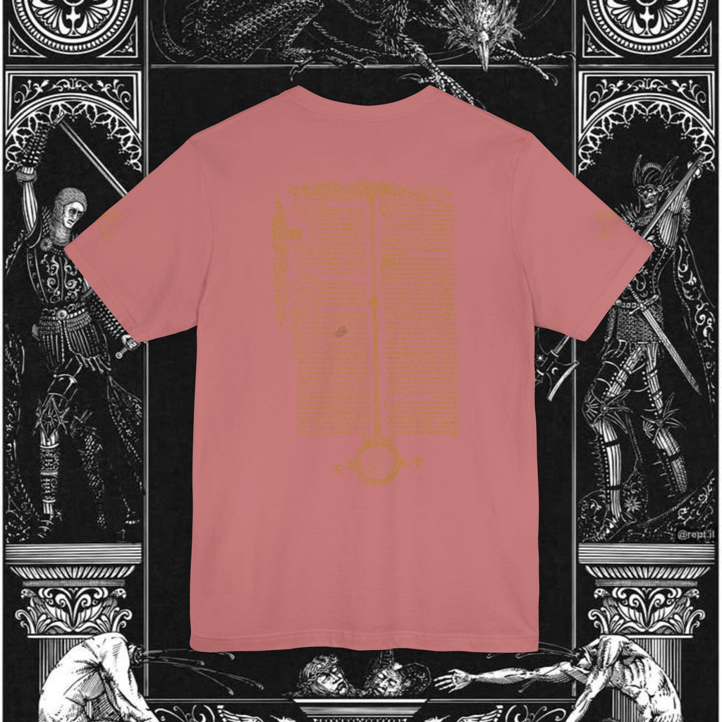 The Circle of Life Medieval Fantasy Inspired Graphic Shirt