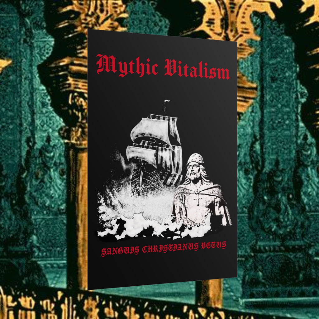 Mythical Vitalism, Sanguis Christianus Vetus Adventure and Exploration Inspired Rolled Posters