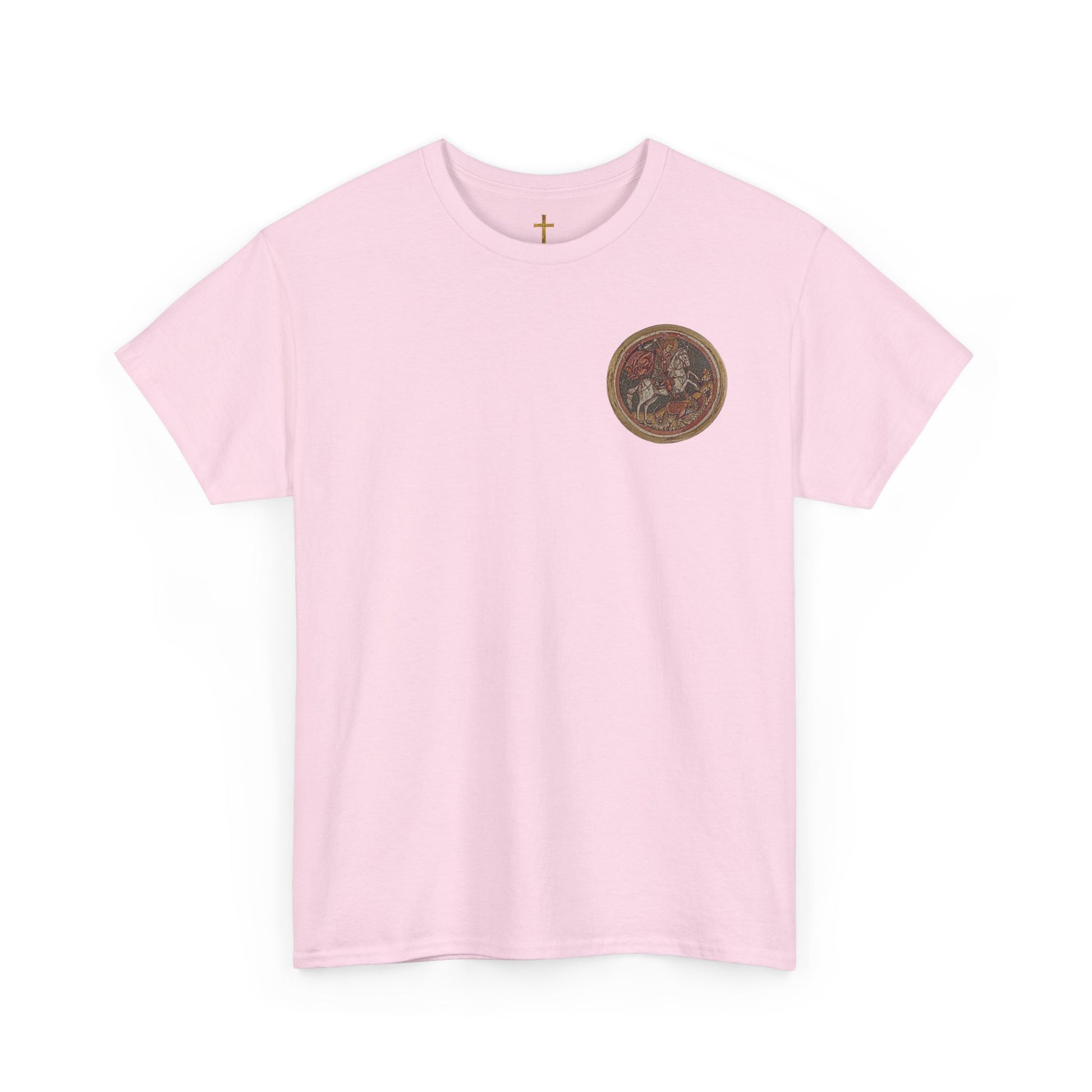 George the Dragon Slayer Graphic T-Shirt, Heavy Cotton Tee.