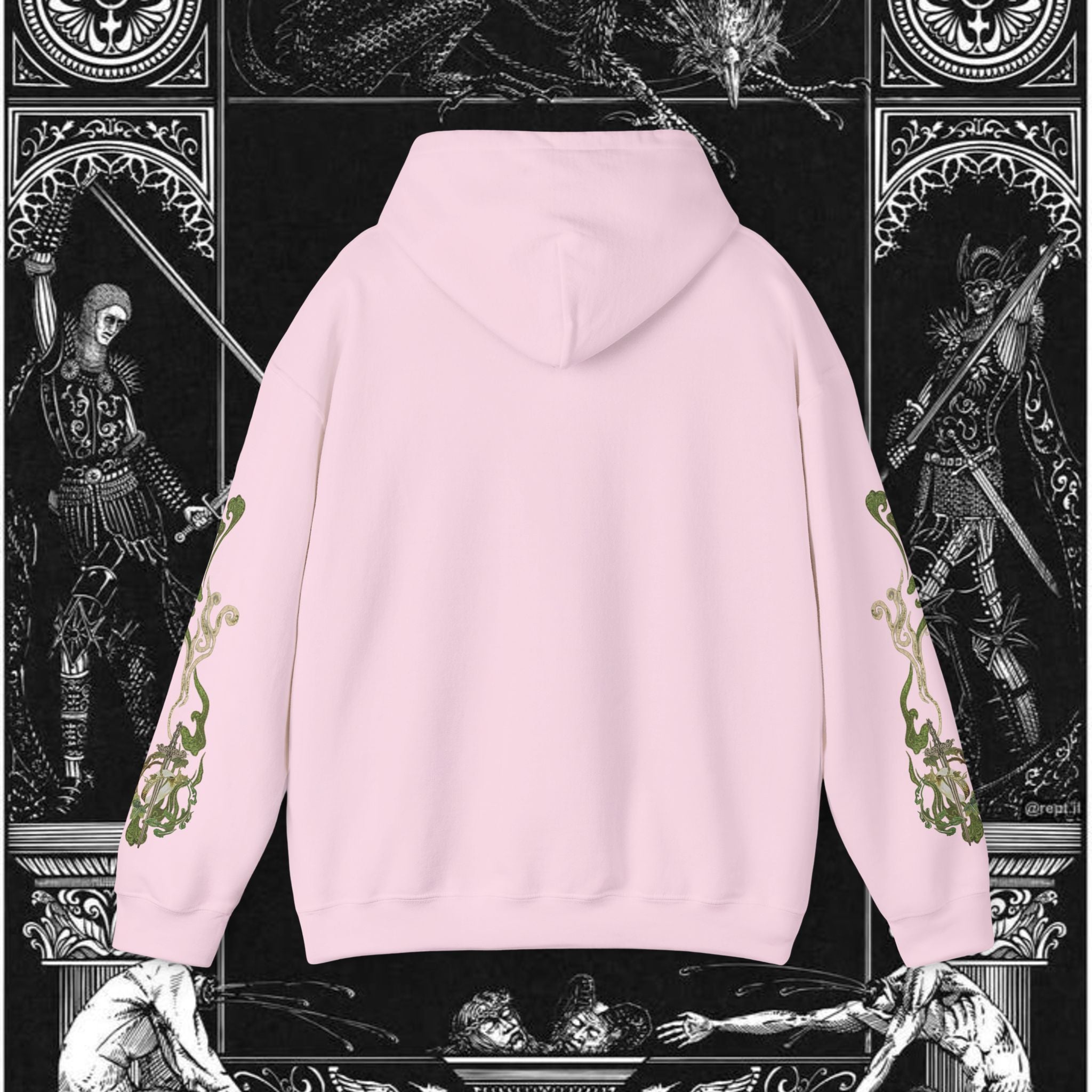 The Last Temptation Medieval Fantasy Graphic Hoodie
