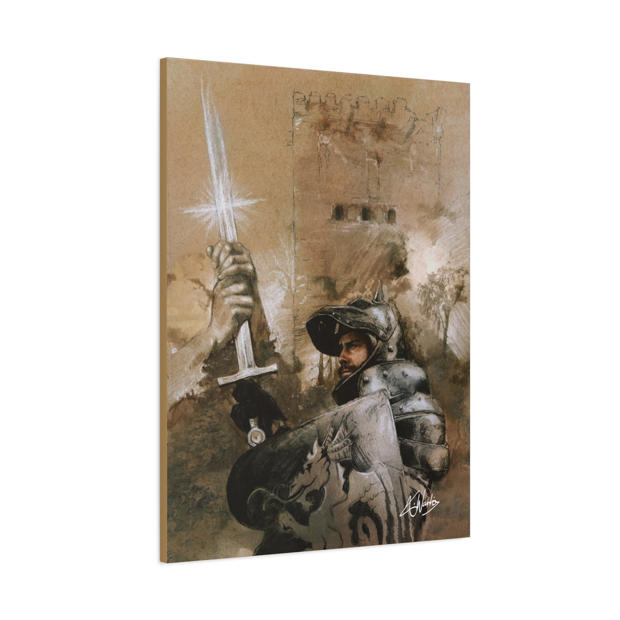 The King's Destiny Medieval Fantasy Canvas