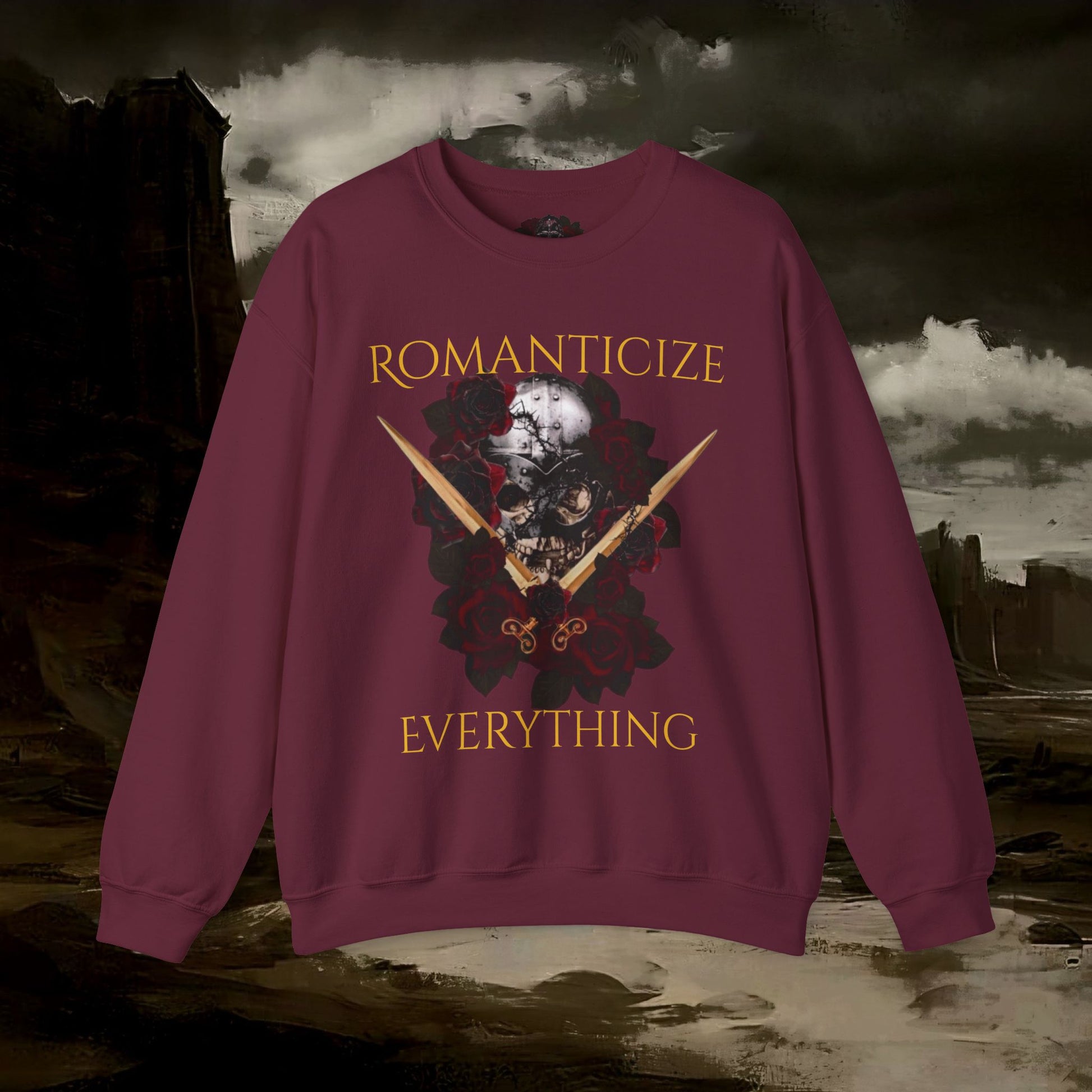 The Barbarian's Fate Medieval Fantasy Inspired Graphic Sweatshirt