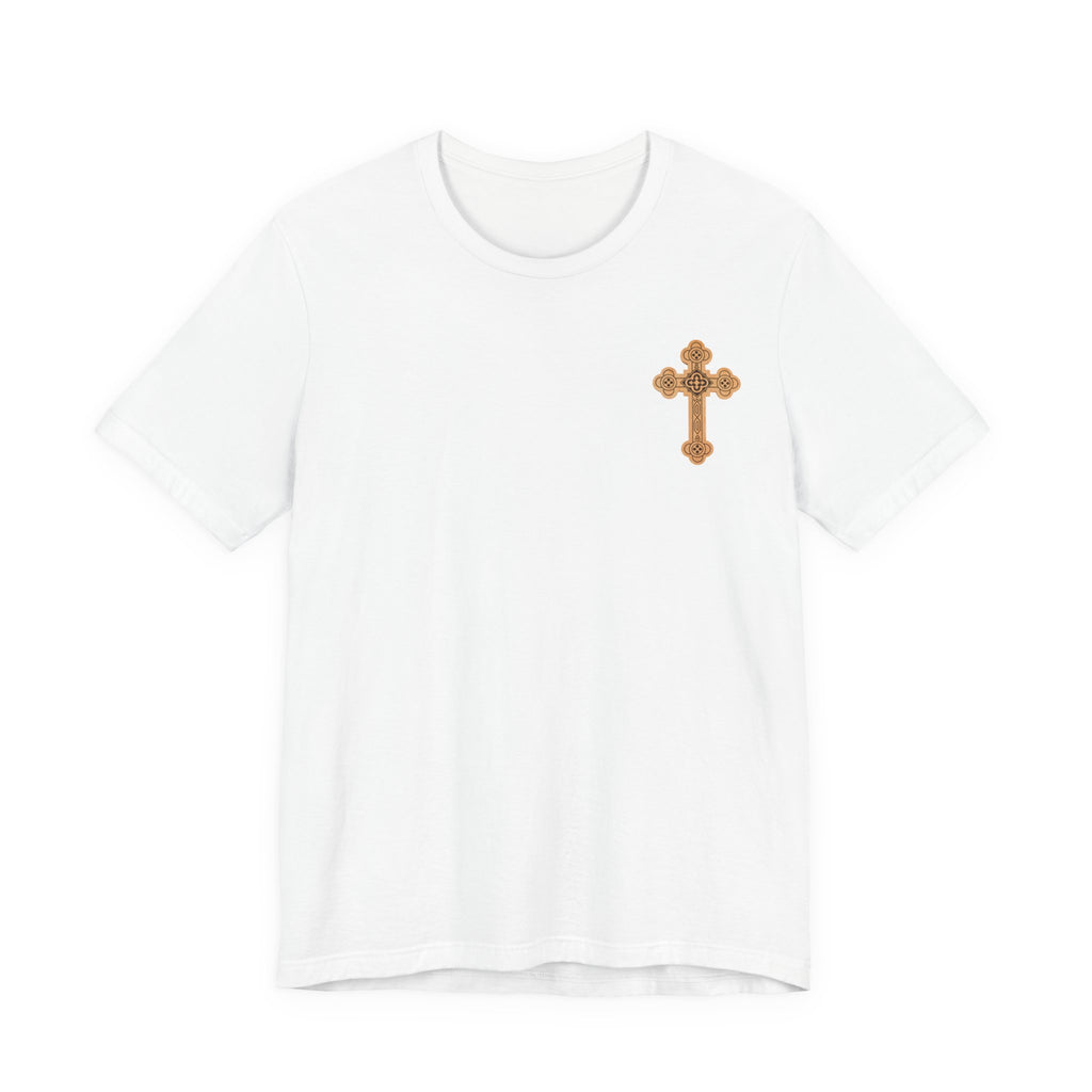 St George the Dragon Slayer Cotton Graphic T-Shirt Orthodox Christian Imagery
