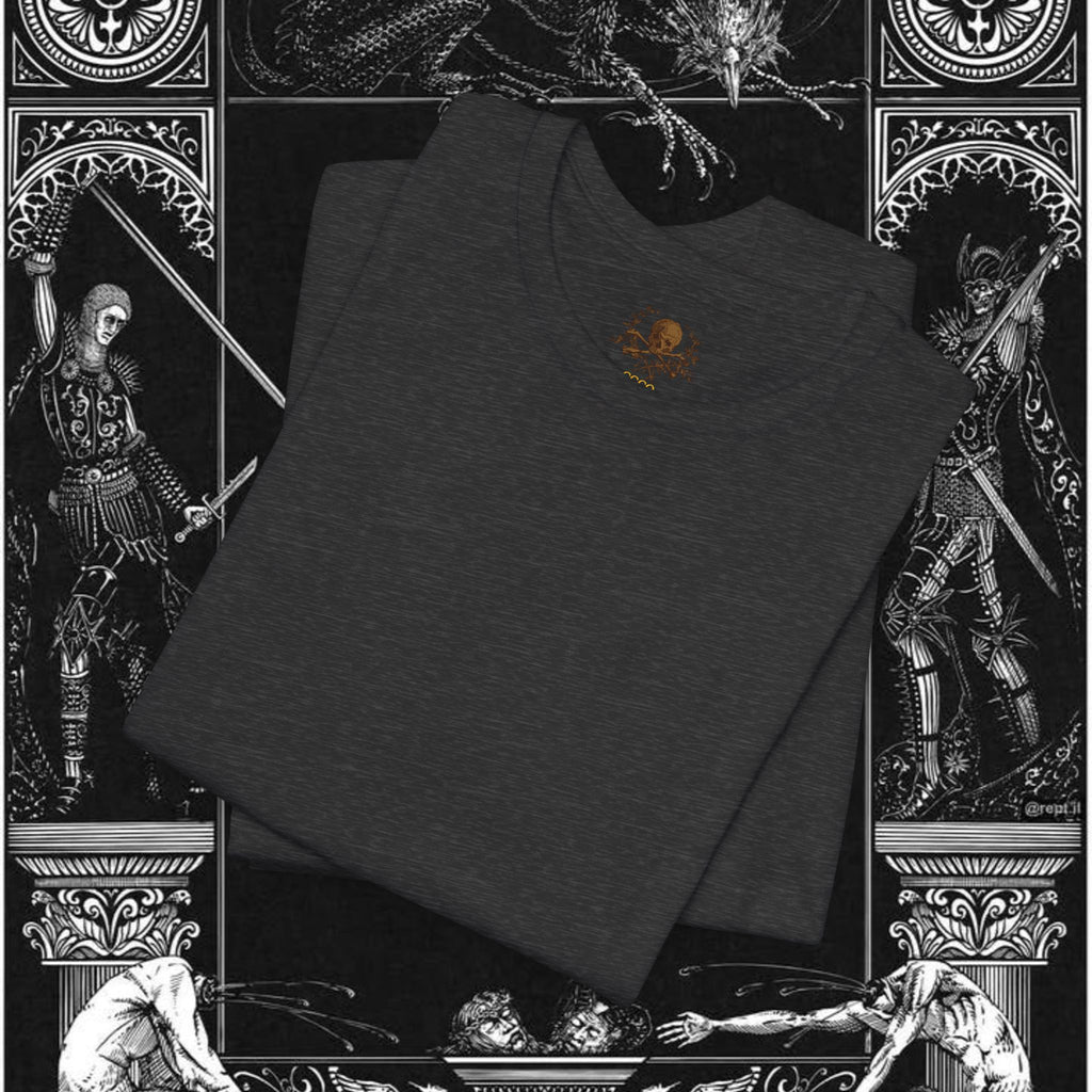 The Circle of Life Medieval Fantasy Inspired Graphic Shirt