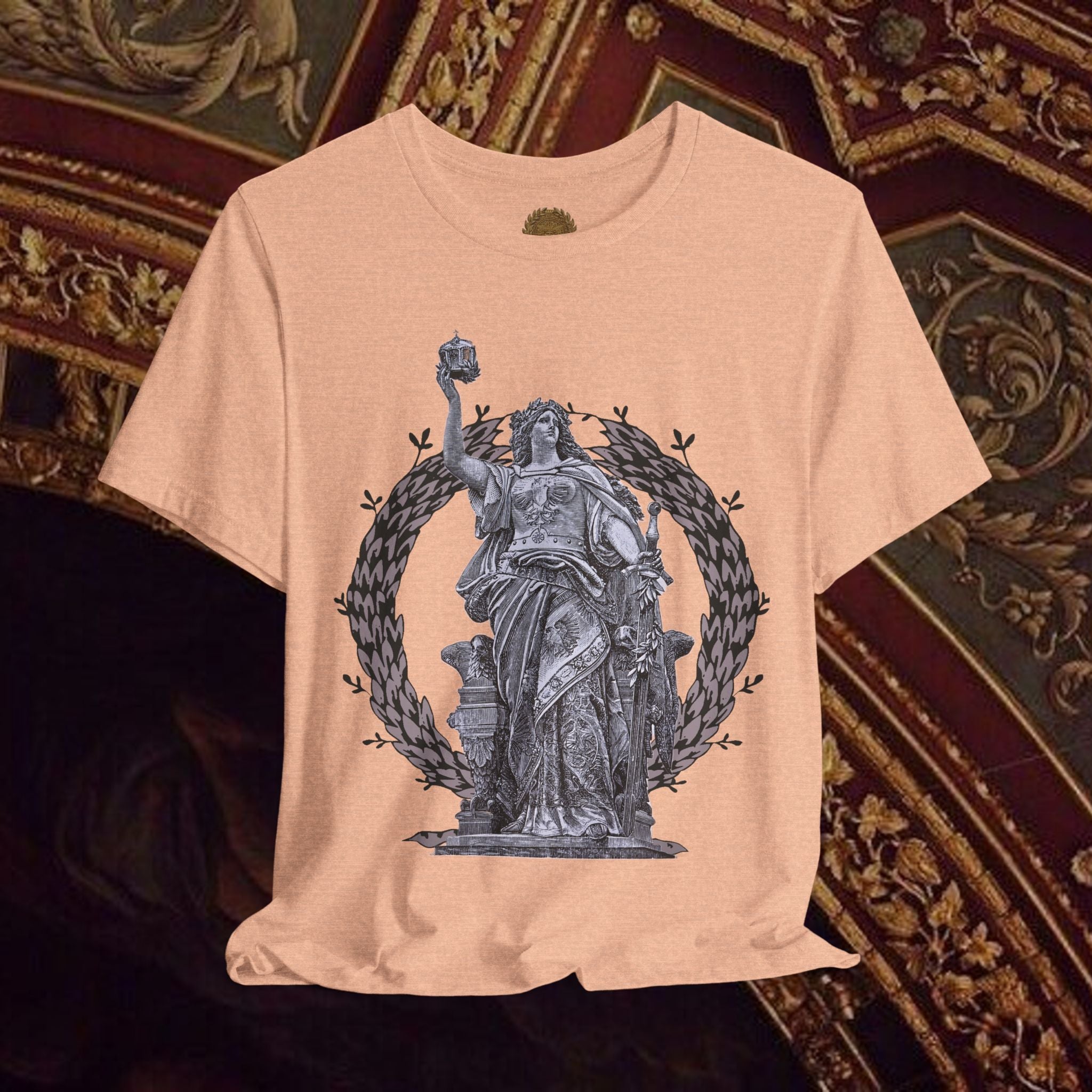 Goddess Victory Neo-Classical Inspired Graphic T-Shirt