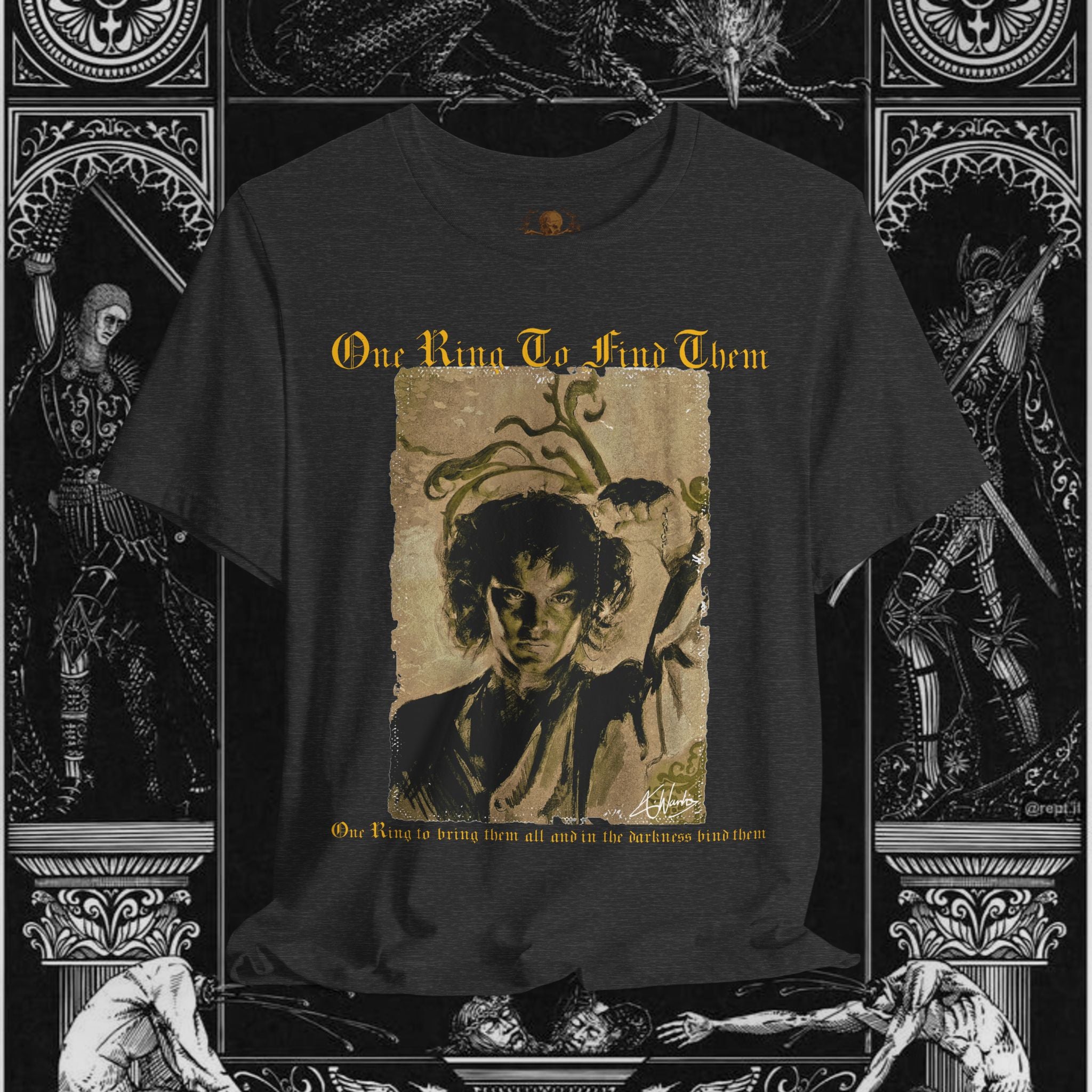 The Last Temptation Medieval Fantasy Graphic Shirt