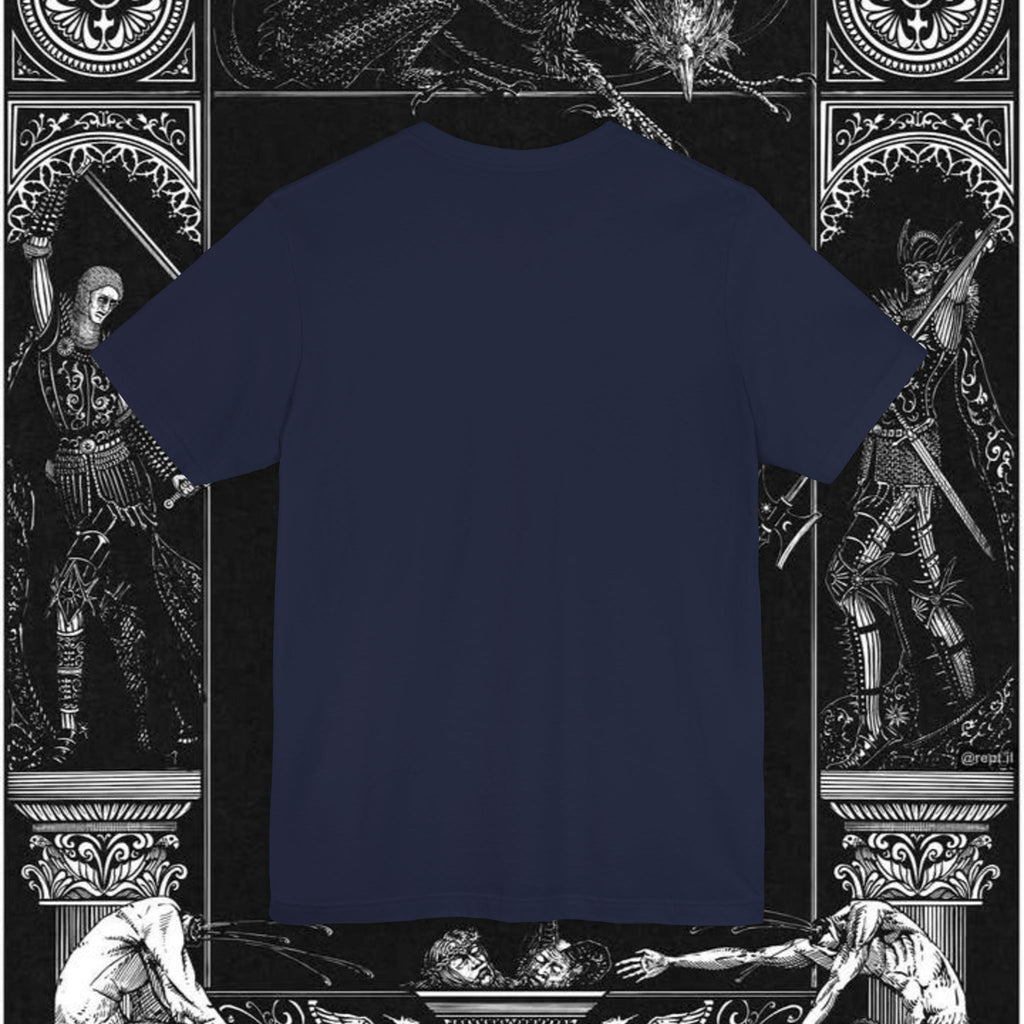 The Samurai's Vengeance Medieval Fantasy Graphic Shirt