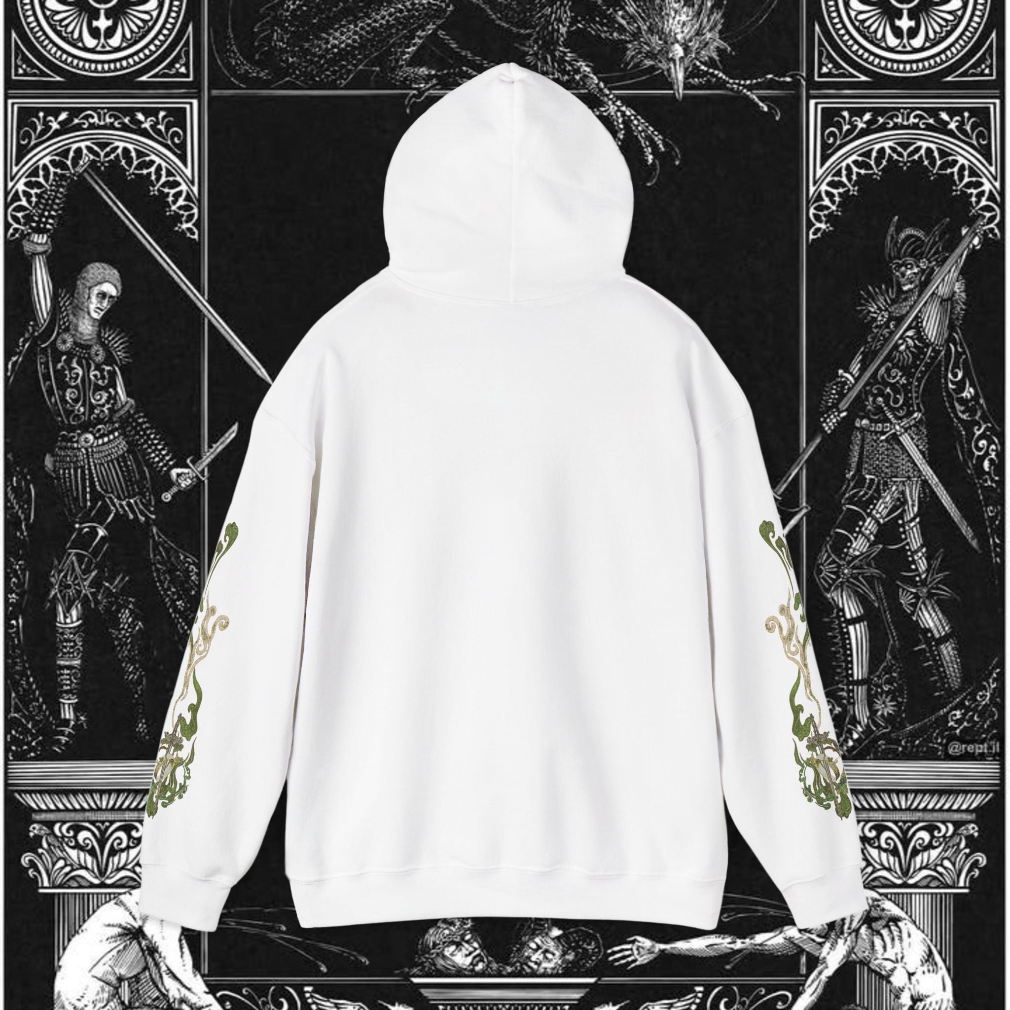 The Last Temptation Medieval Fantasy Graphic Hoodie