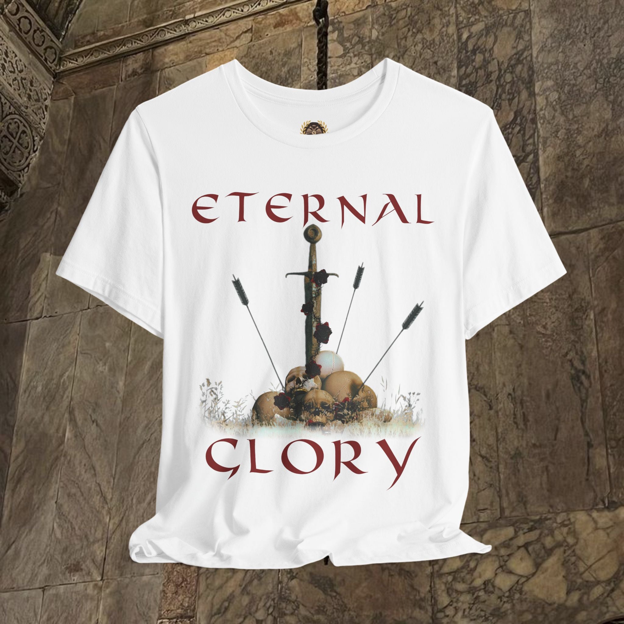 Eternal Glory of the Last Battle Cotton Graphic T-Shirt