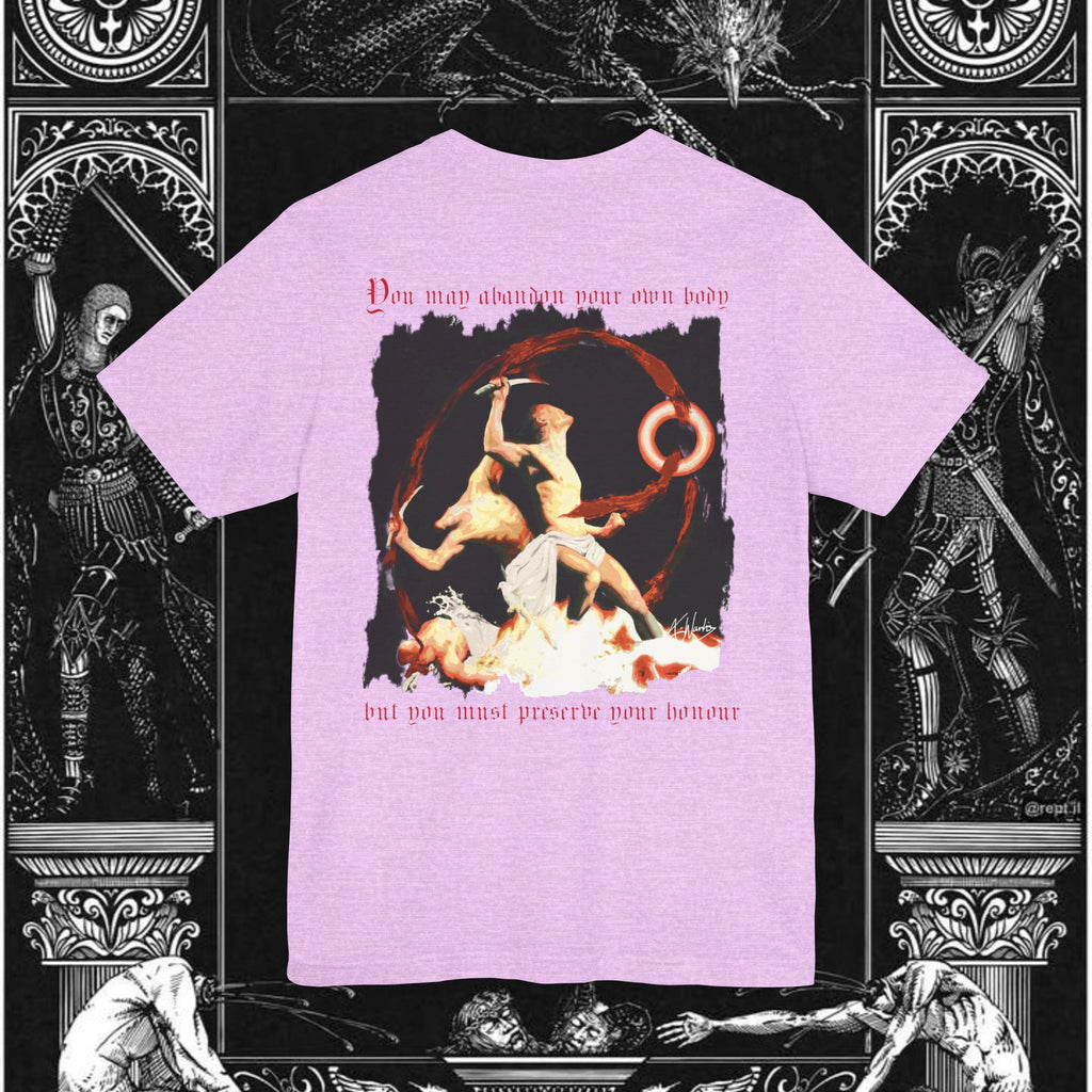 The Samurai's Vengeance Medieval Fantasy Graphic Shirt