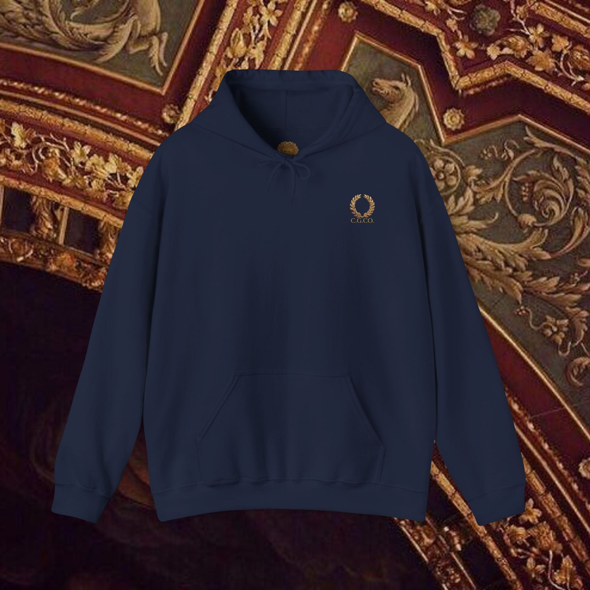 The Hero's Victory Classically-Themed Cotton Graphic Hoodie