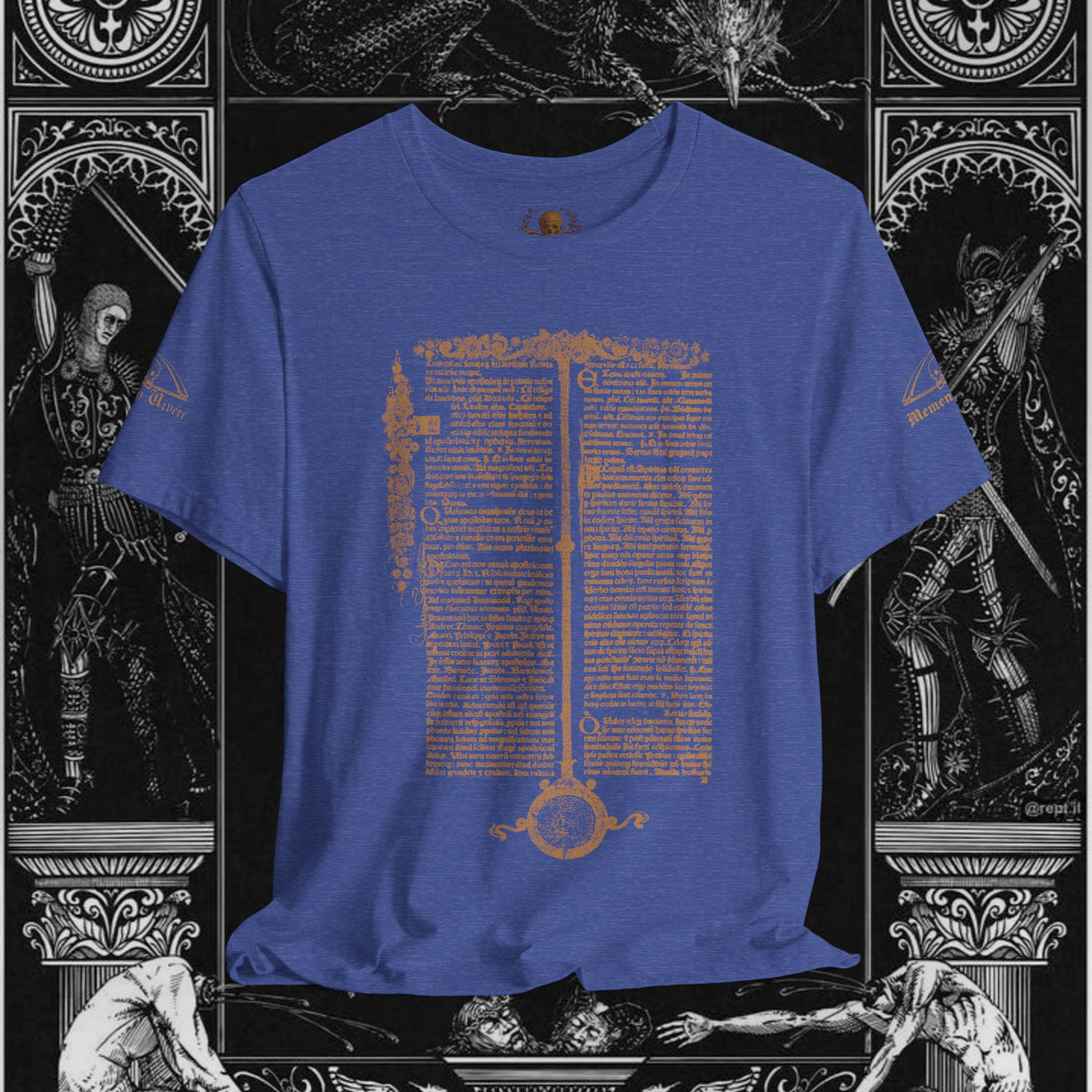 The Circle of Life Medieval Fantasy Inspired Graphic Shirt