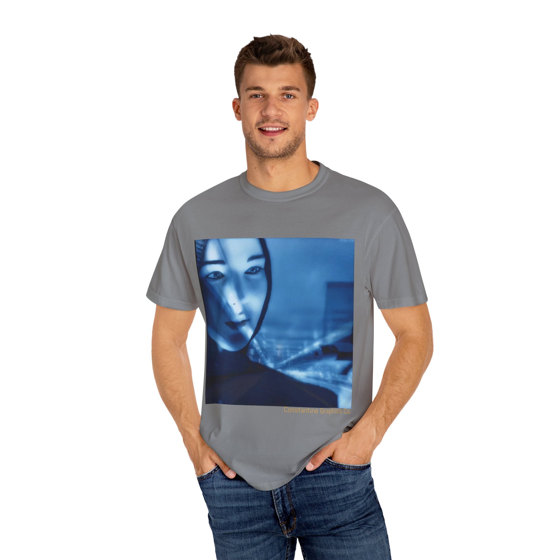 The Device Cyber y2k Graphic T Shirt