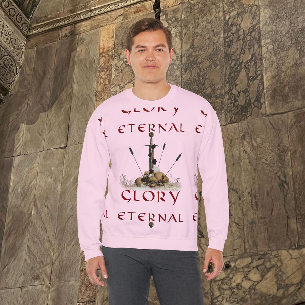 Eternal Glory of the Last Battle Crewneck Graphic Sweatshirt