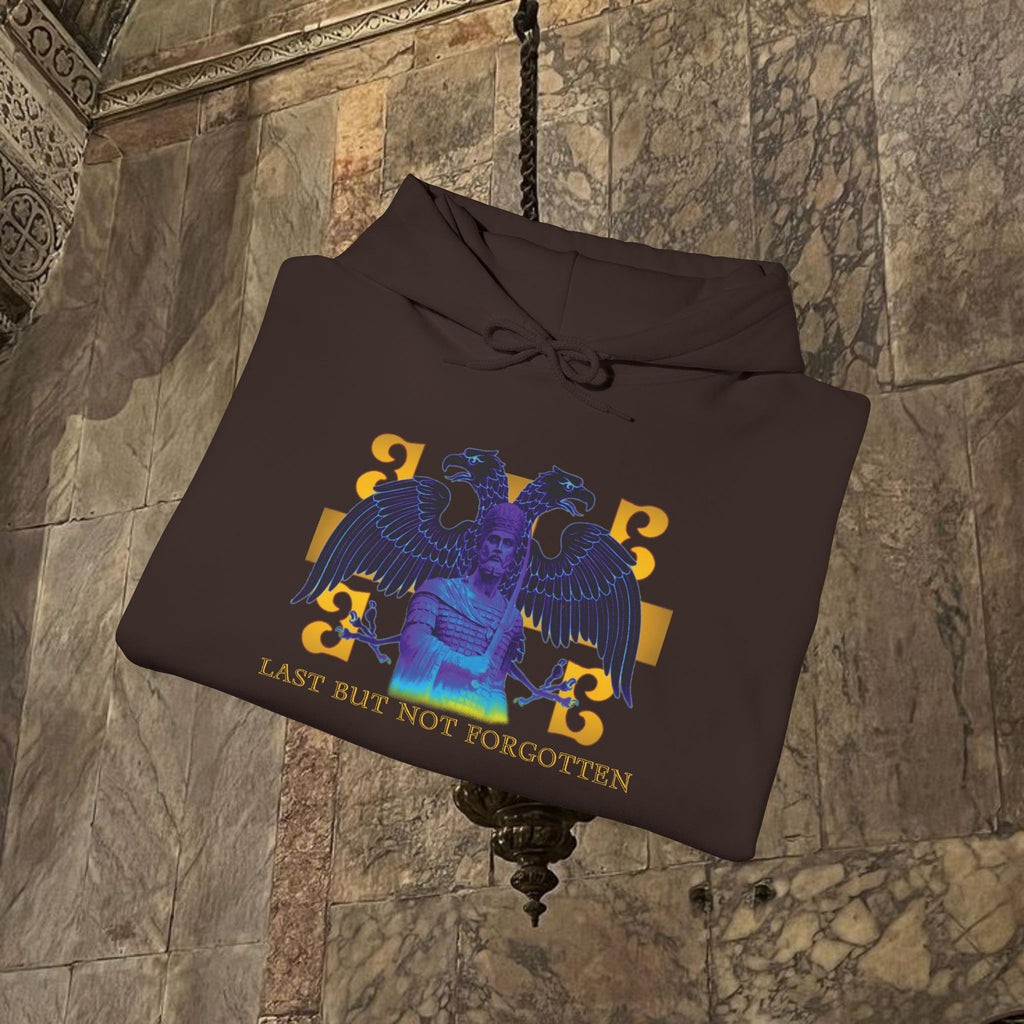 The Last Great Emperor Byzantine Inspired Graphic Hoodie Front Version