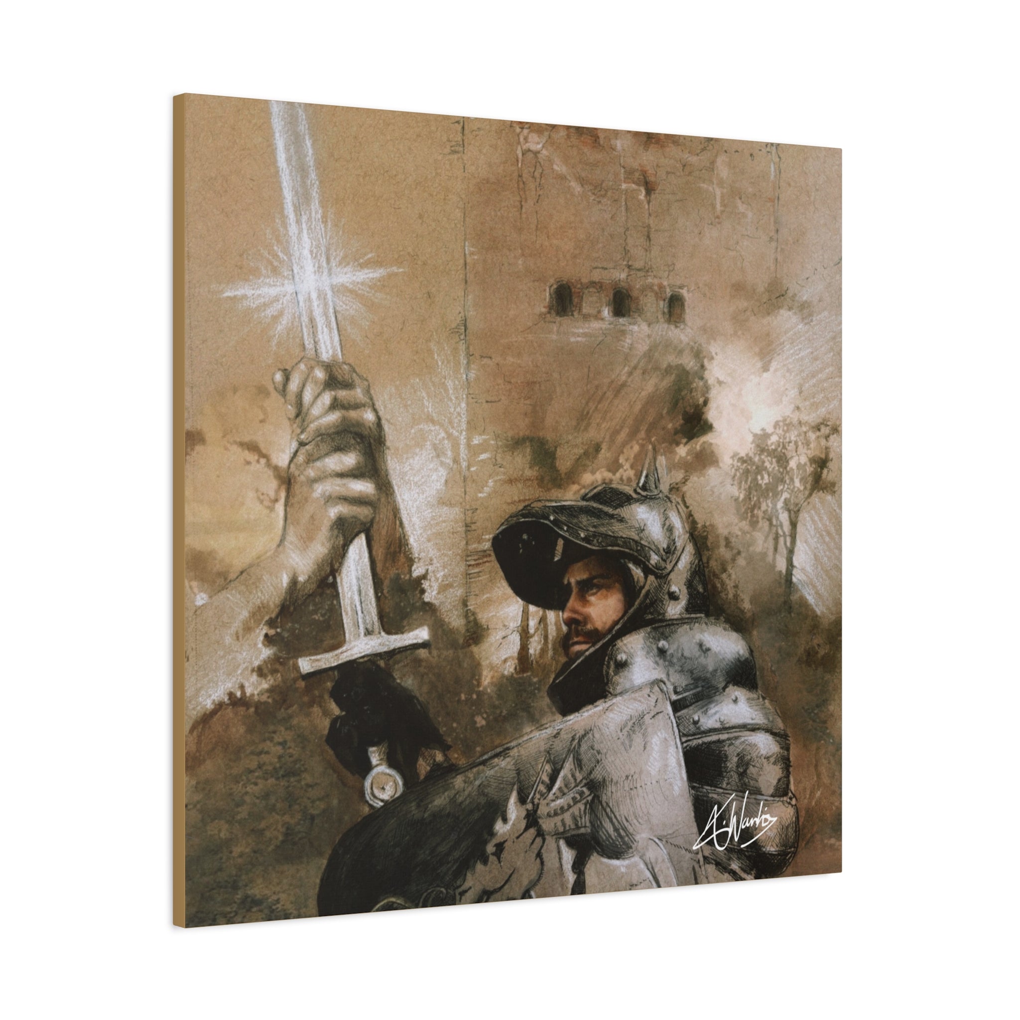 The King's Destiny Medieval Fantasy Canvas