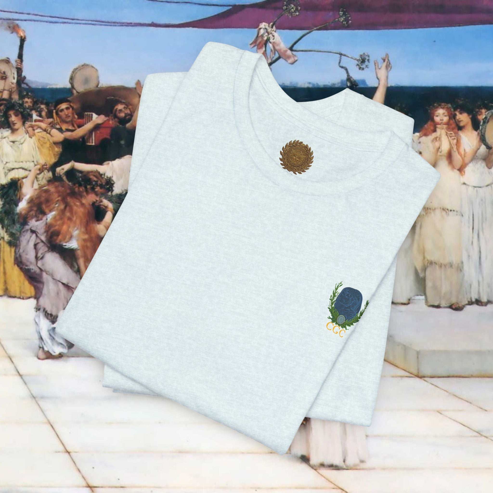Hera's Wondering Greek Goddess Ornate Diadem T-Shirt