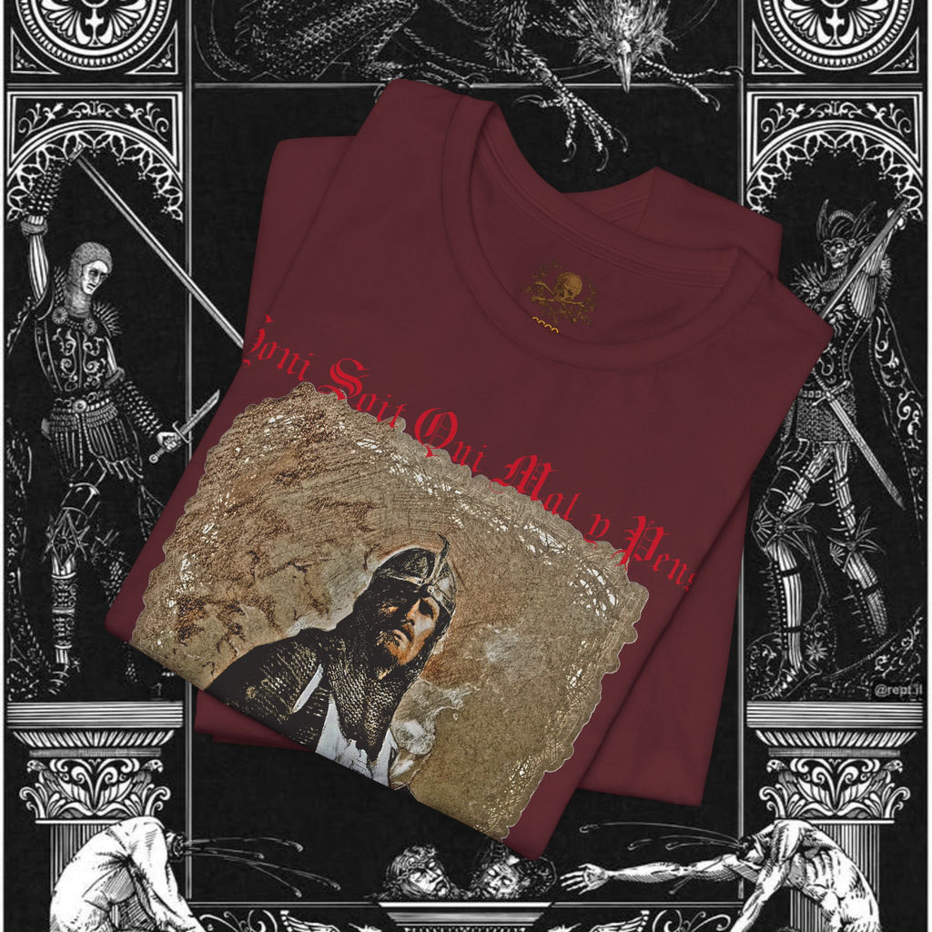 The Knight's Rest Medieval Fantasy Graphic T Shirt