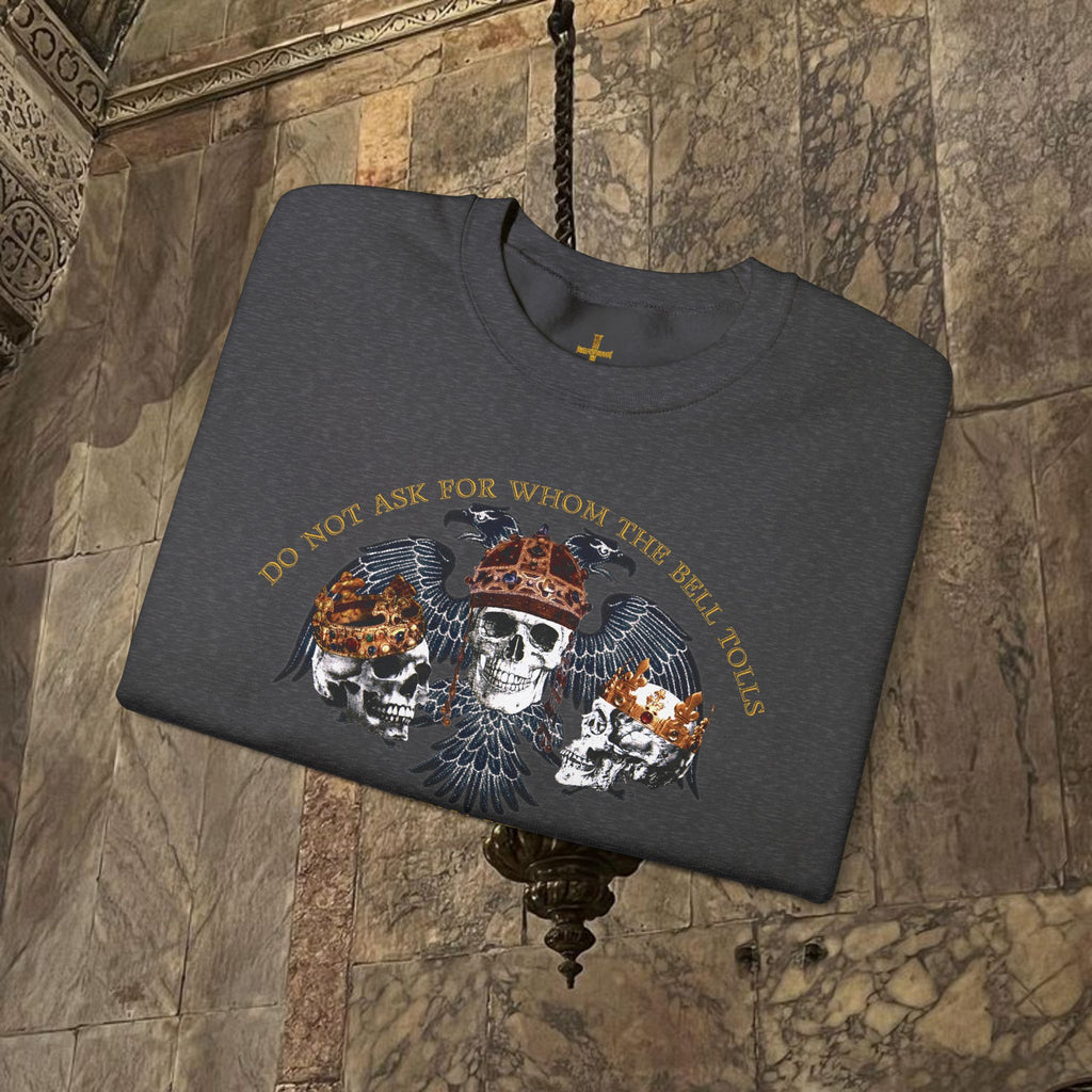 The Kings Fate Byzantine Inspired Graphic Crewneck Sweatshirt