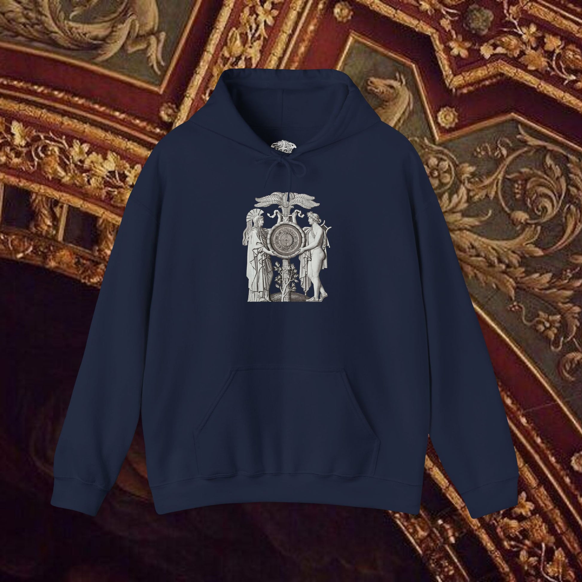 Astrological Vision Hoodie - Esoteric Mystical Graphic Hoodie -Front Version
