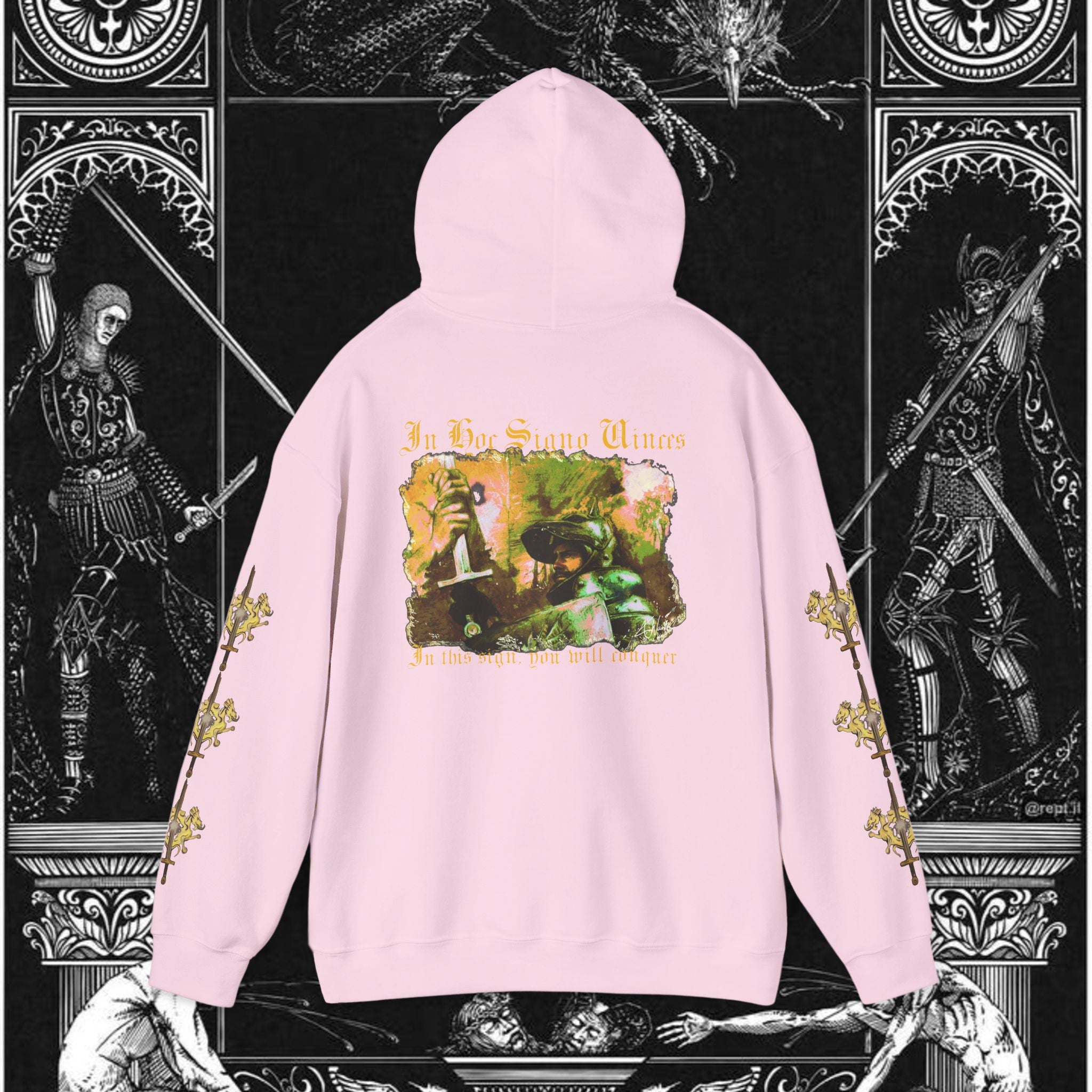The King's Destiny Medieval Fantasy Graphic Hoodie