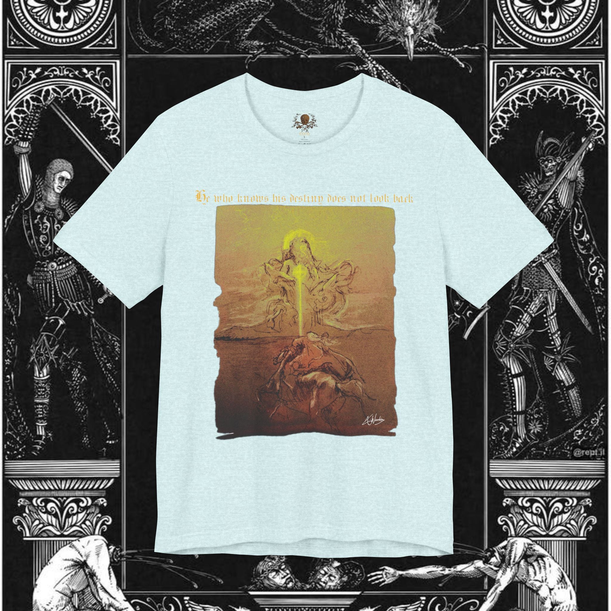 The Destiny of Man Medieval Fantasy Graphic Shirt