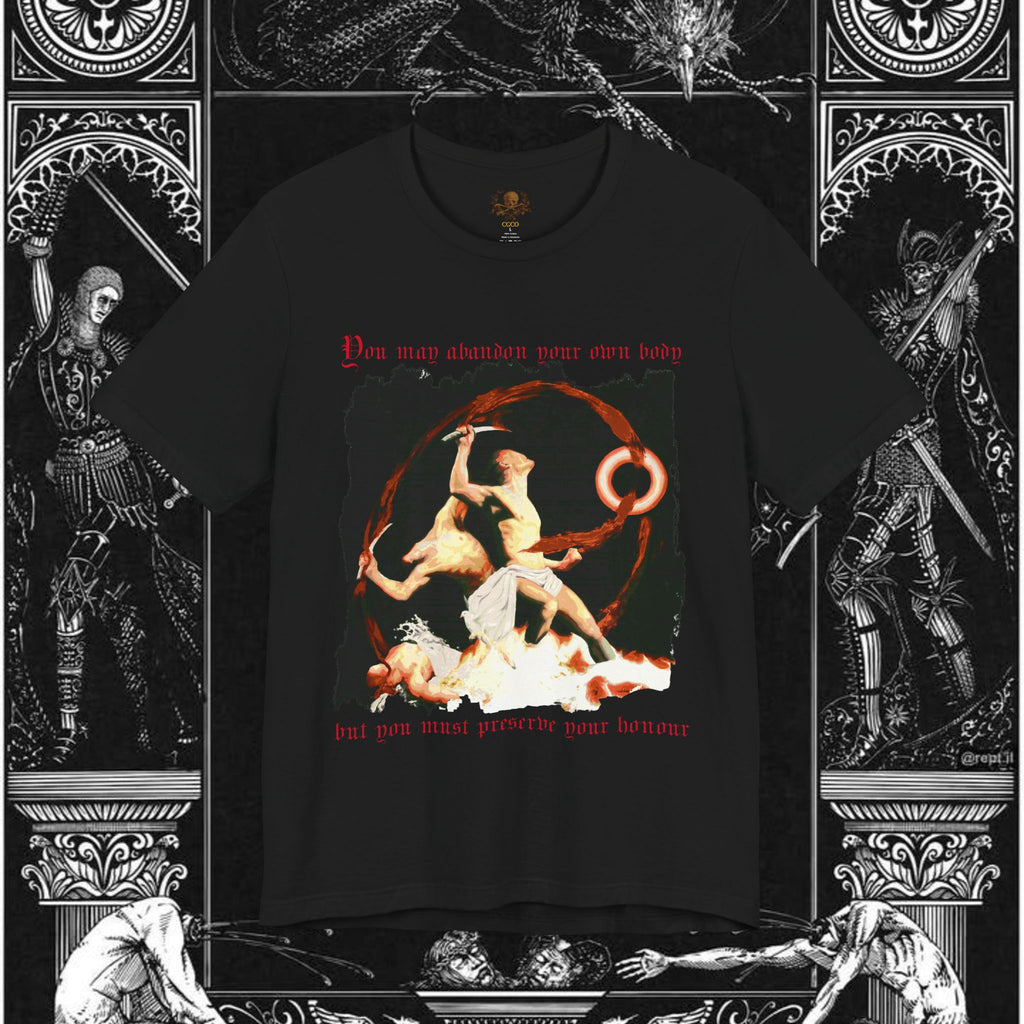 The Samurai's Vengeance Medieval Fantasy Graphic Shirt