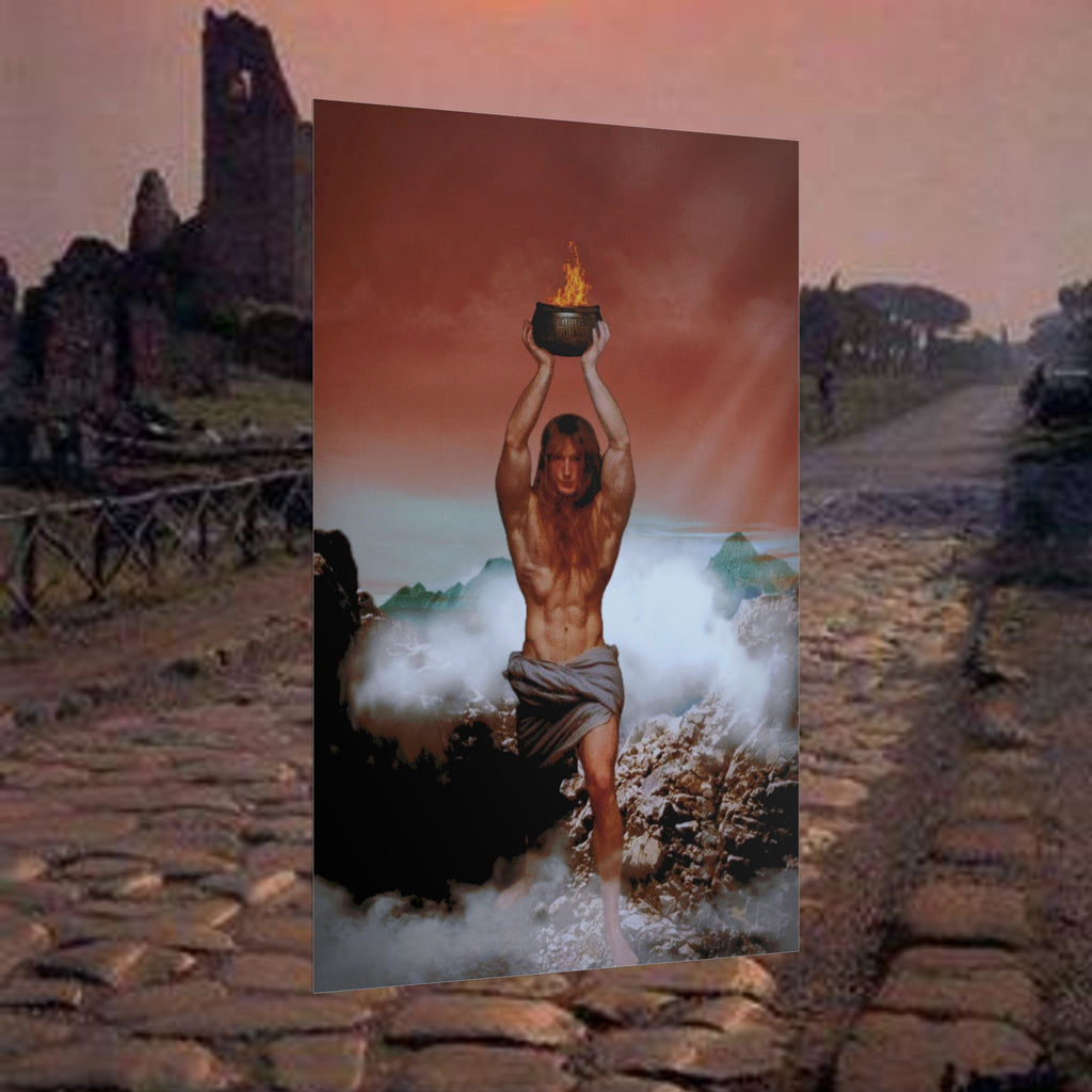 The Flame of Prometheus Classical Mythology Inspired Prints