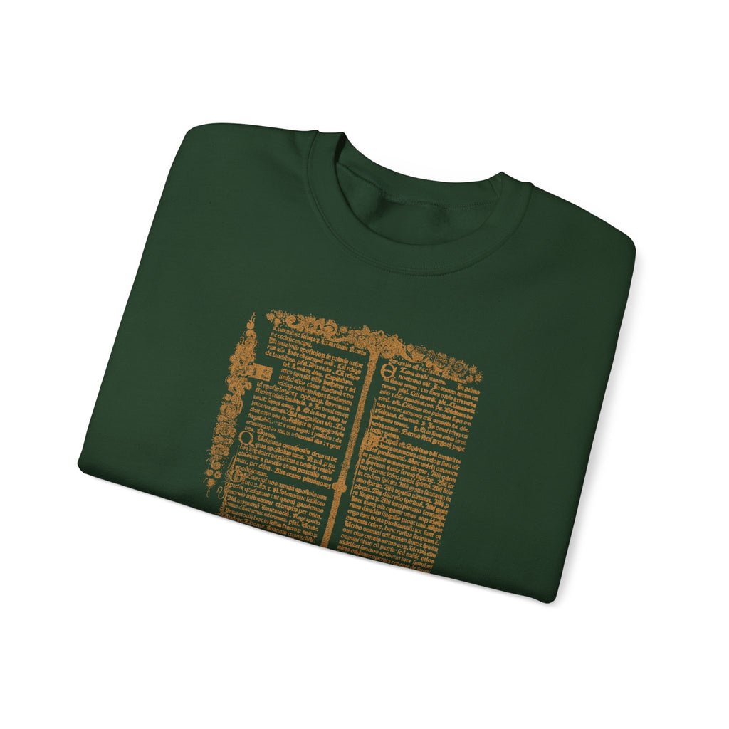 The Circle of Life Medieval Fantasy Inspired Graphic Sweatshirt