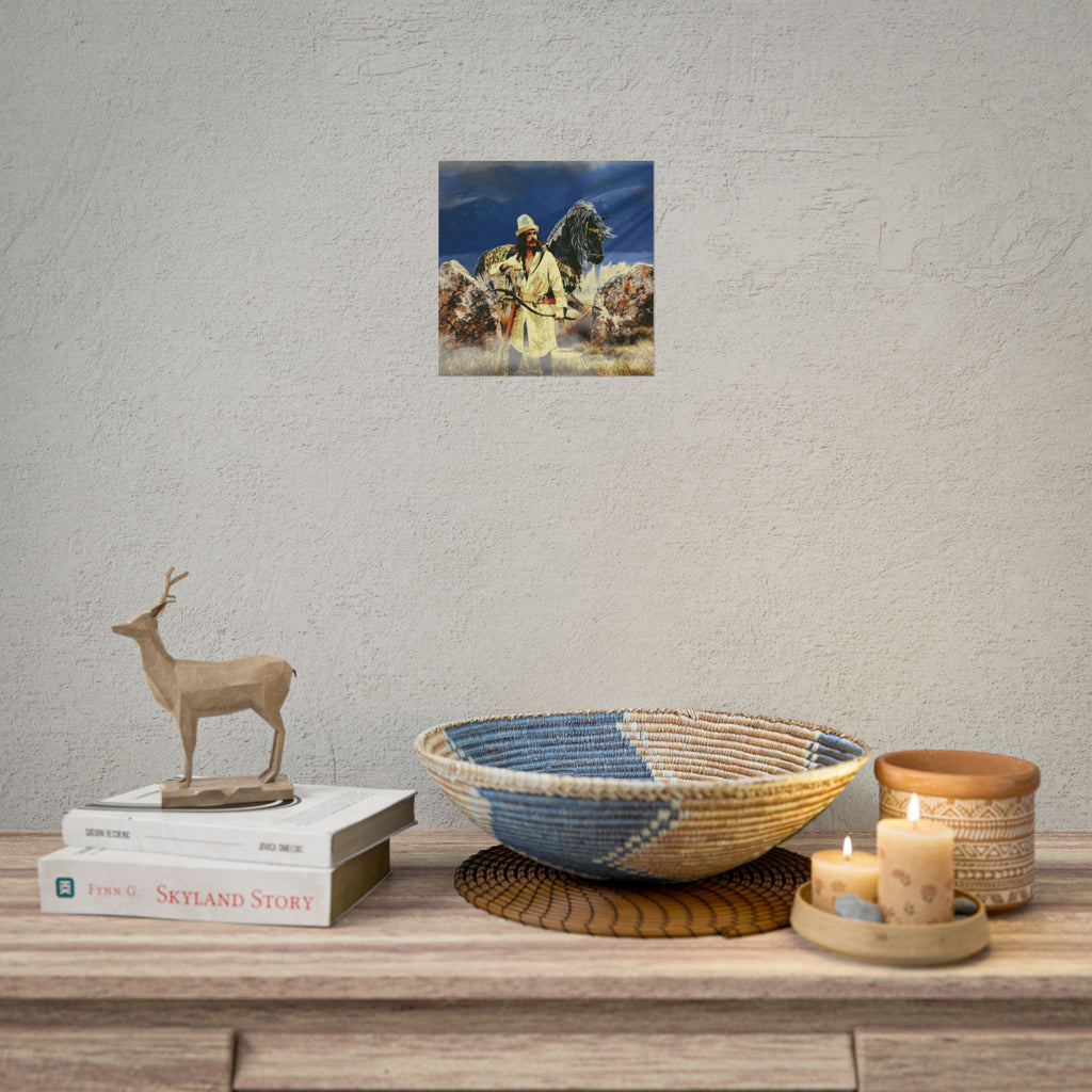 The Golden Nomad Medieval Fantasy Inspired Fine Art Print