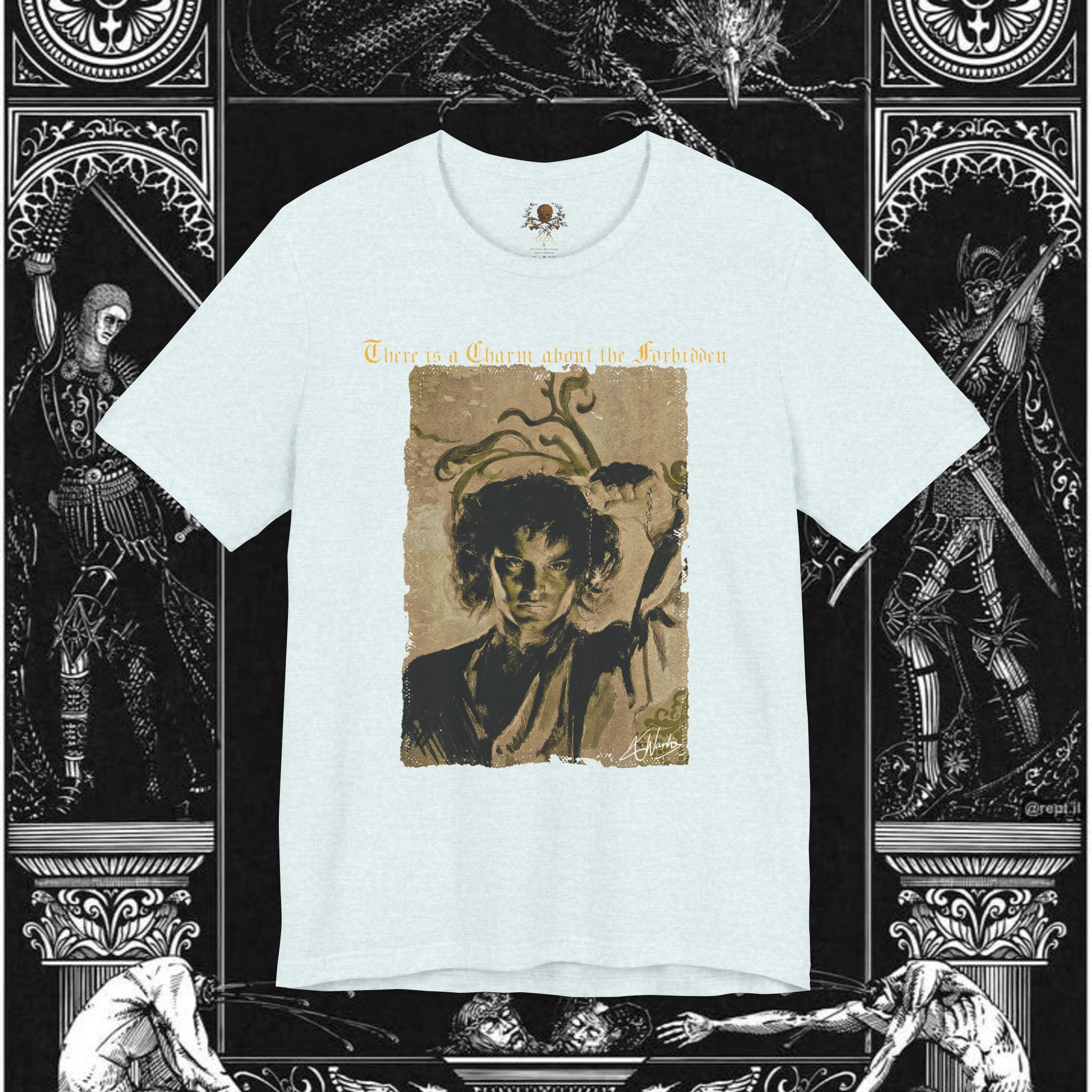 The Last Temptation Medieval Fantasy Graphic Shirt