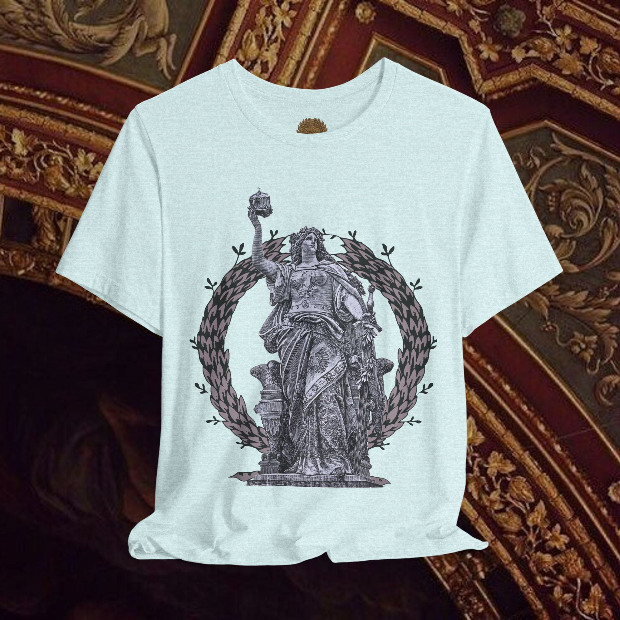 Goddess Victory Neo-Classical Inspired Graphic T-Shirt