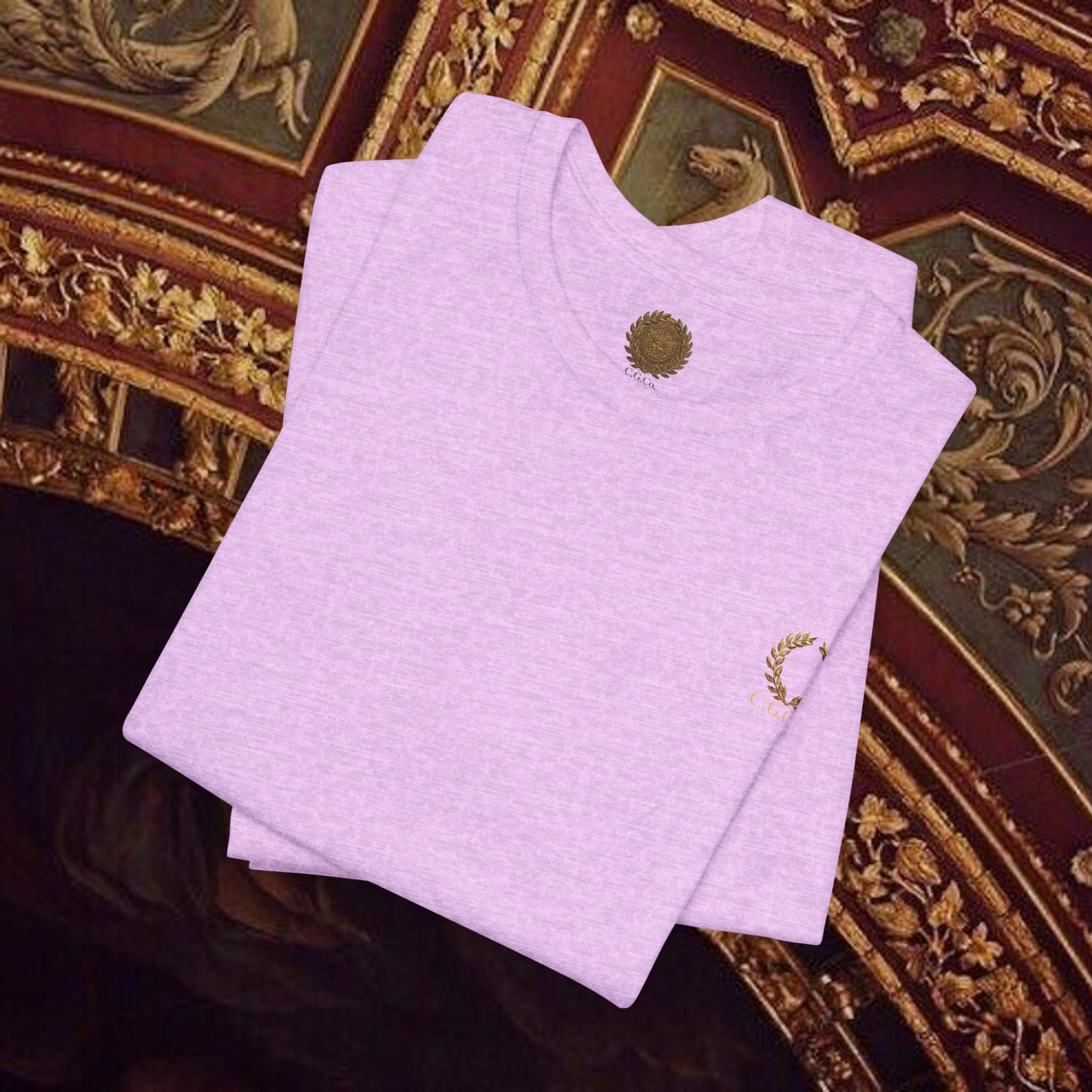 Beauty Through Strength Classically-Inspired Cotton Graphic Shirt Back Version