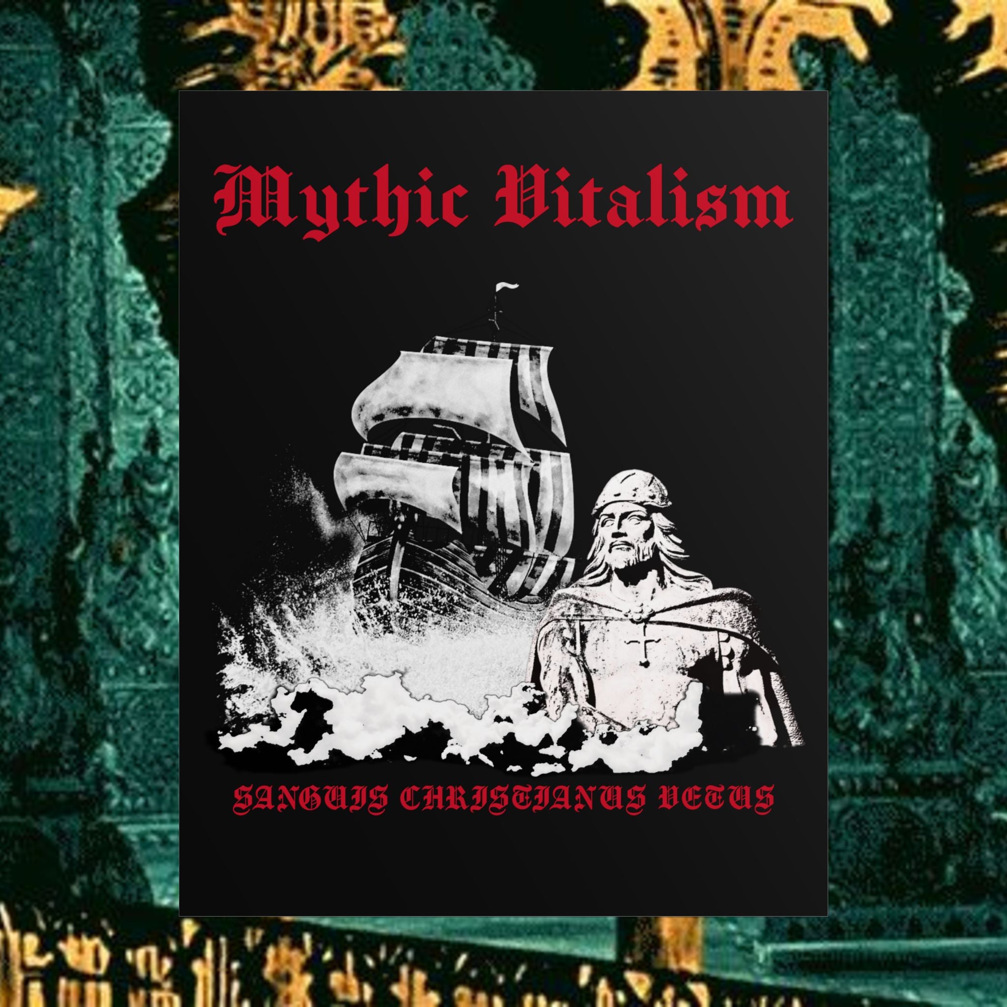 Mythical Vitalism, Sanguis Christianus Vetus Adventure and Exploration Inspired Rolled Posters